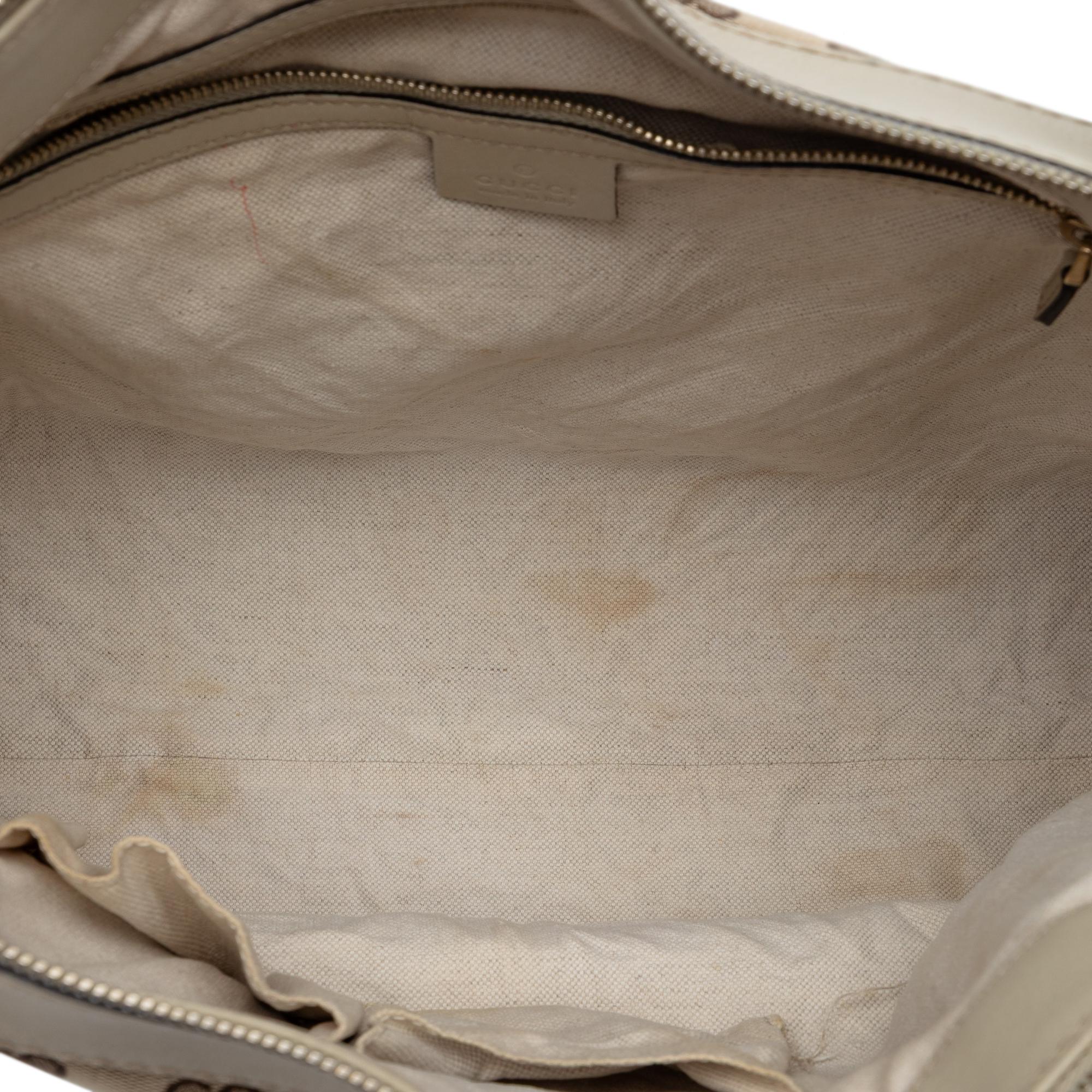 Gucci GG Canvas Web Mayfair Satchel