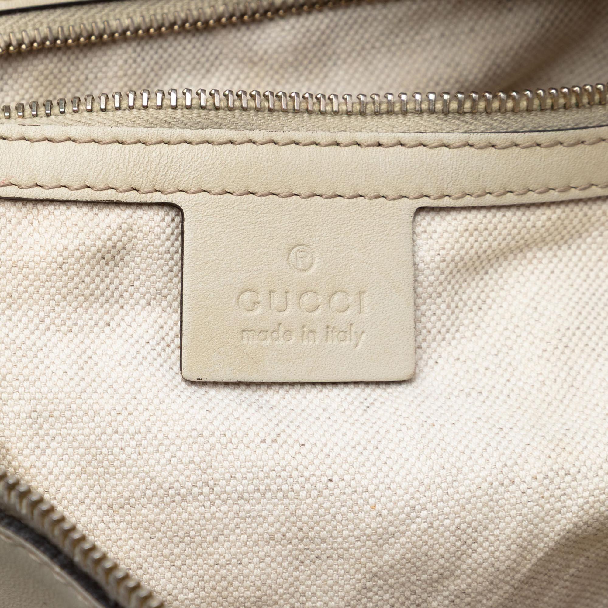 Gucci GG Canvas Web Mayfair Satchel