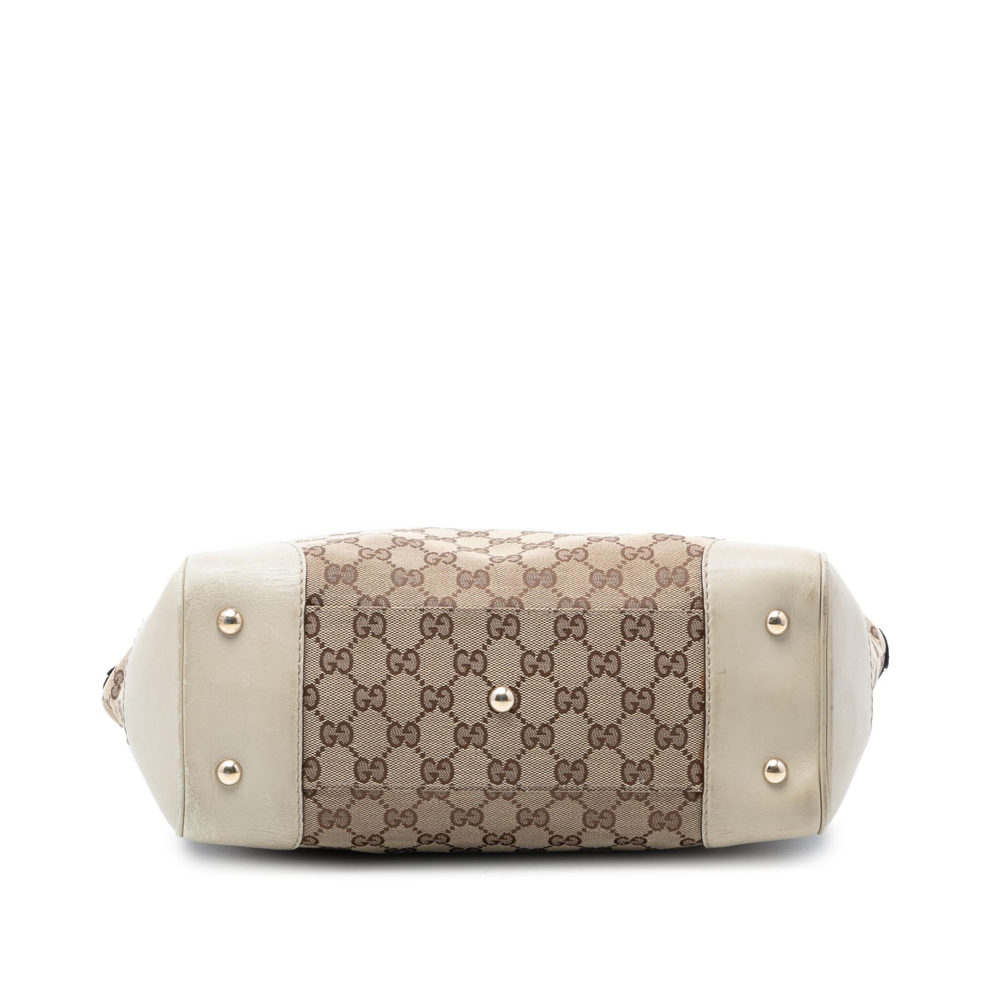 Gucci GG Canvas Web Mayfair Tote