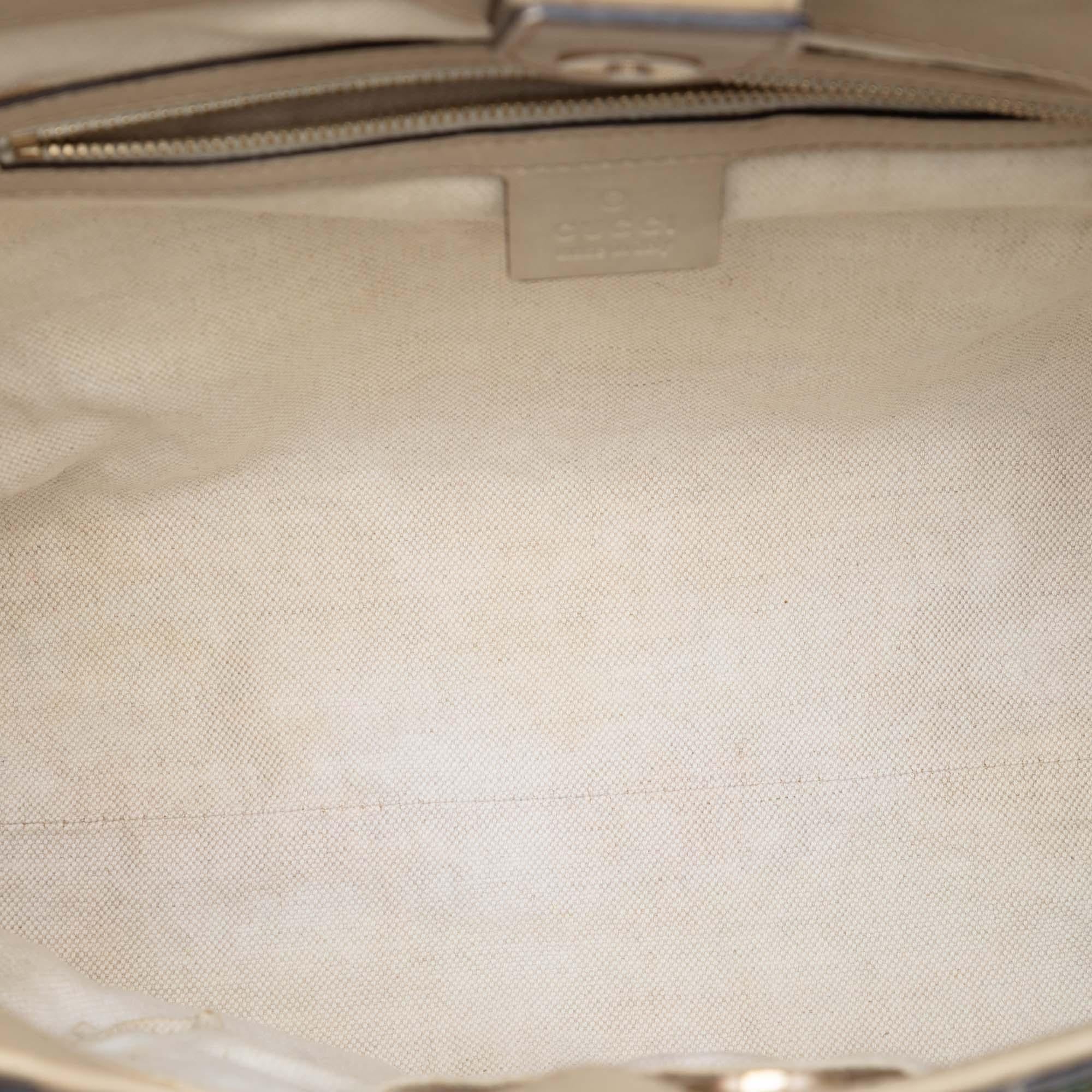 Gucci GG Canvas Web Mayfair Tote