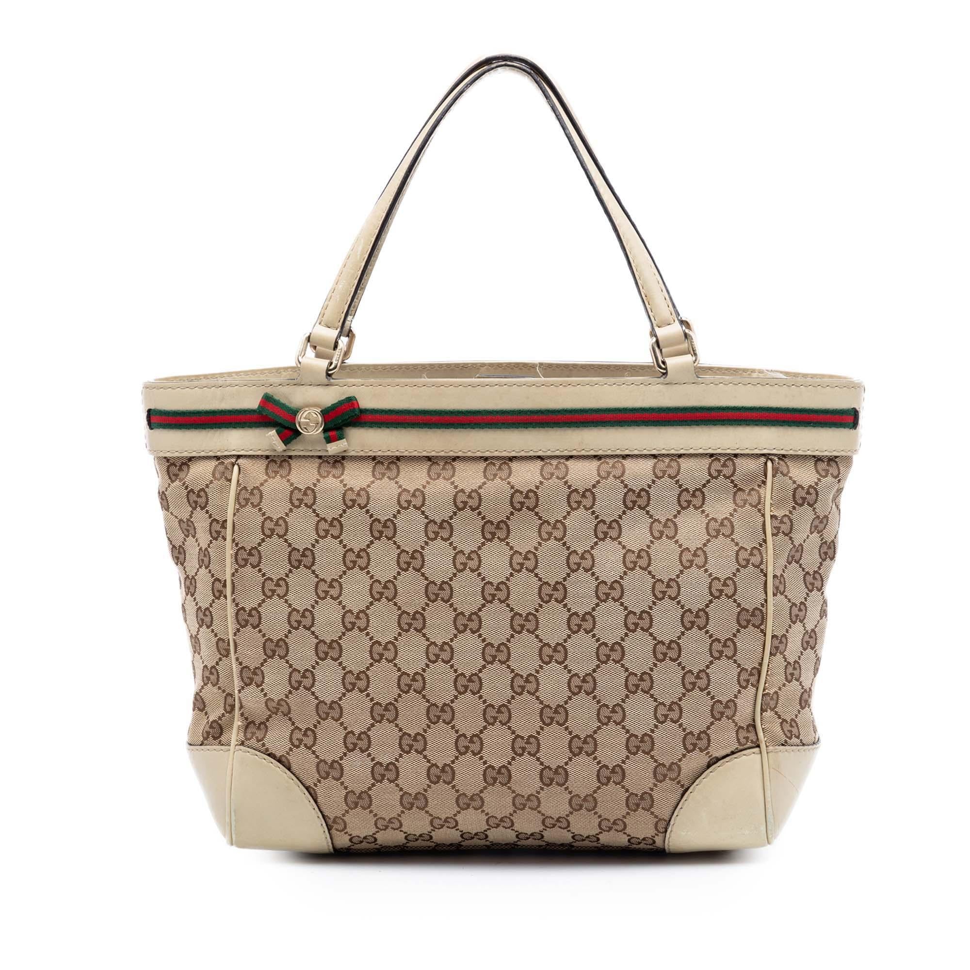 Gucci GG Canvas Web Mayfair Tote