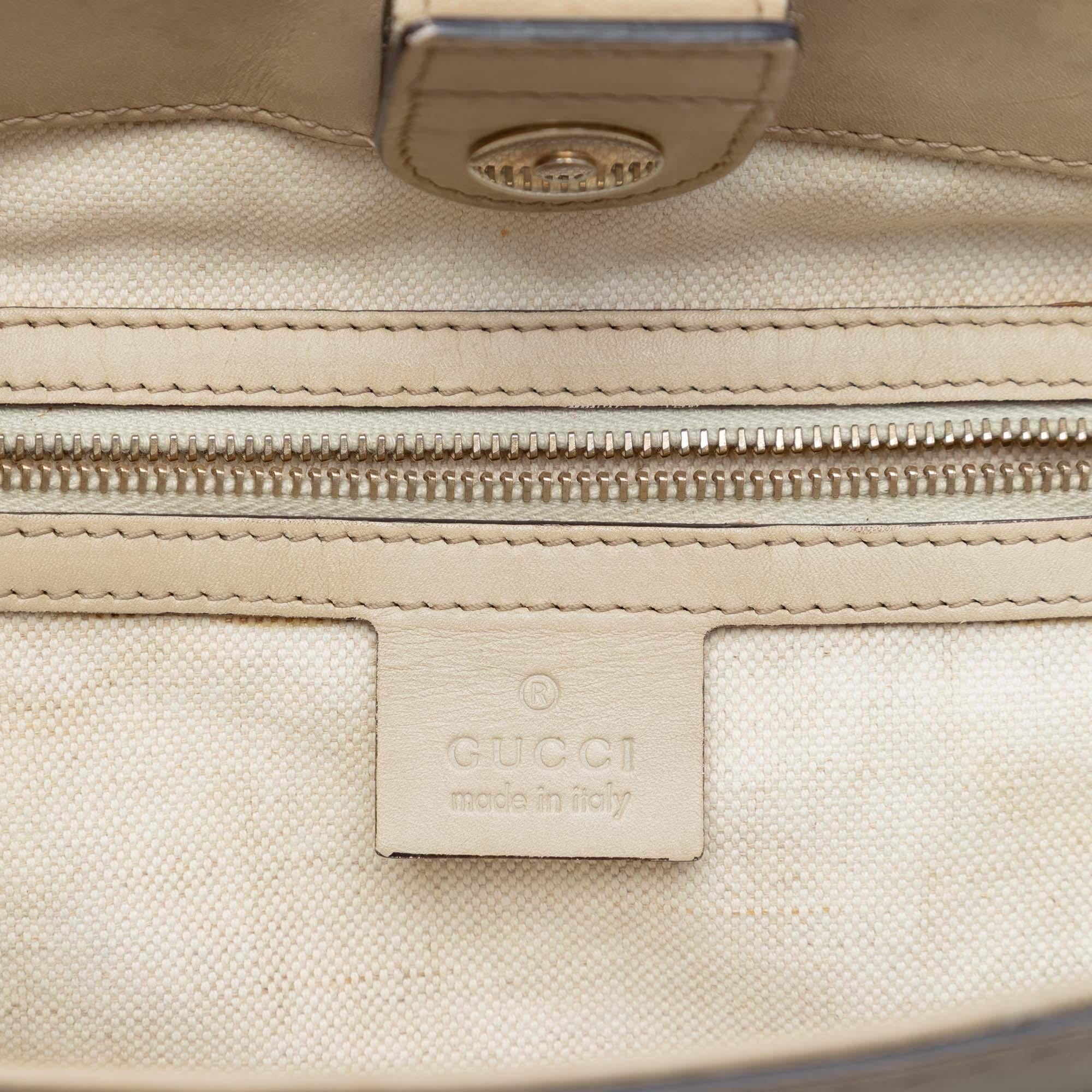 Gucci GG Canvas Web Mayfair Tote