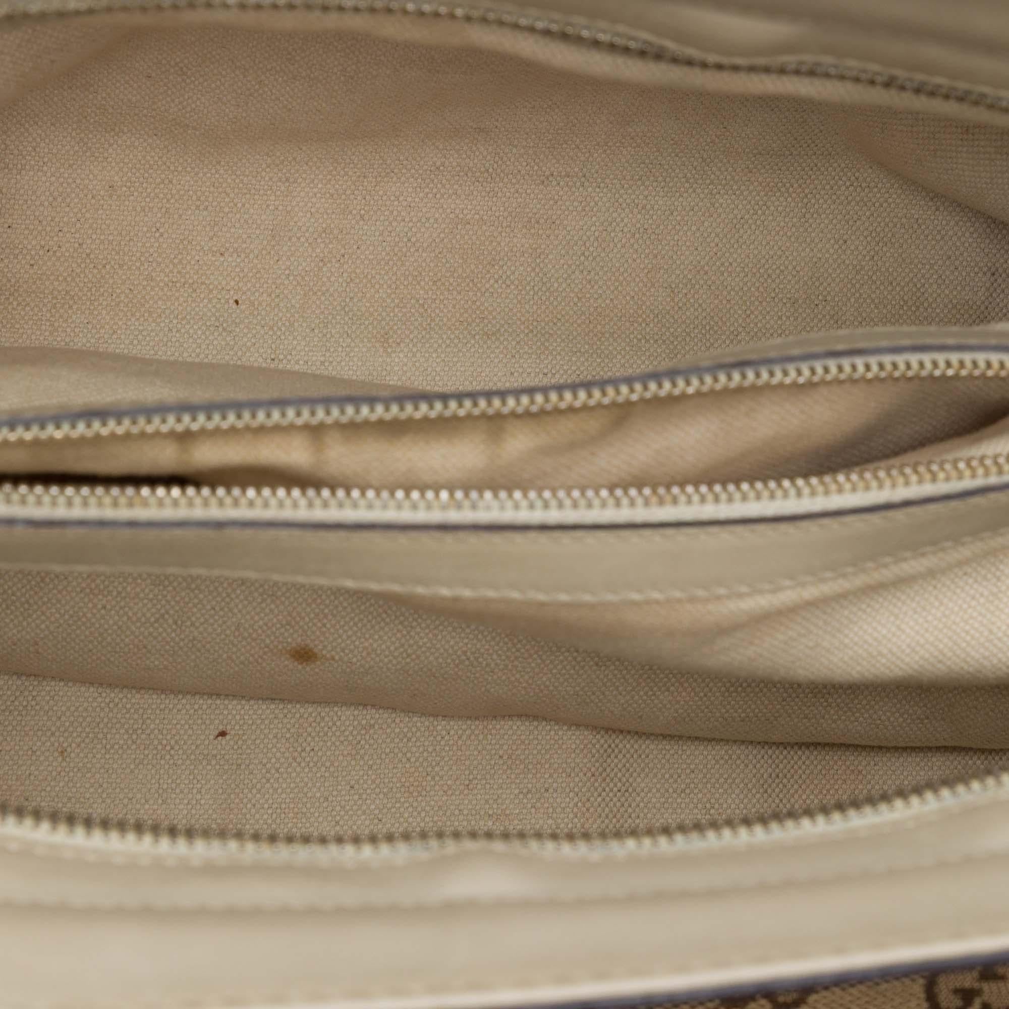 Gucci GG Canvas Web Mayfair Tote