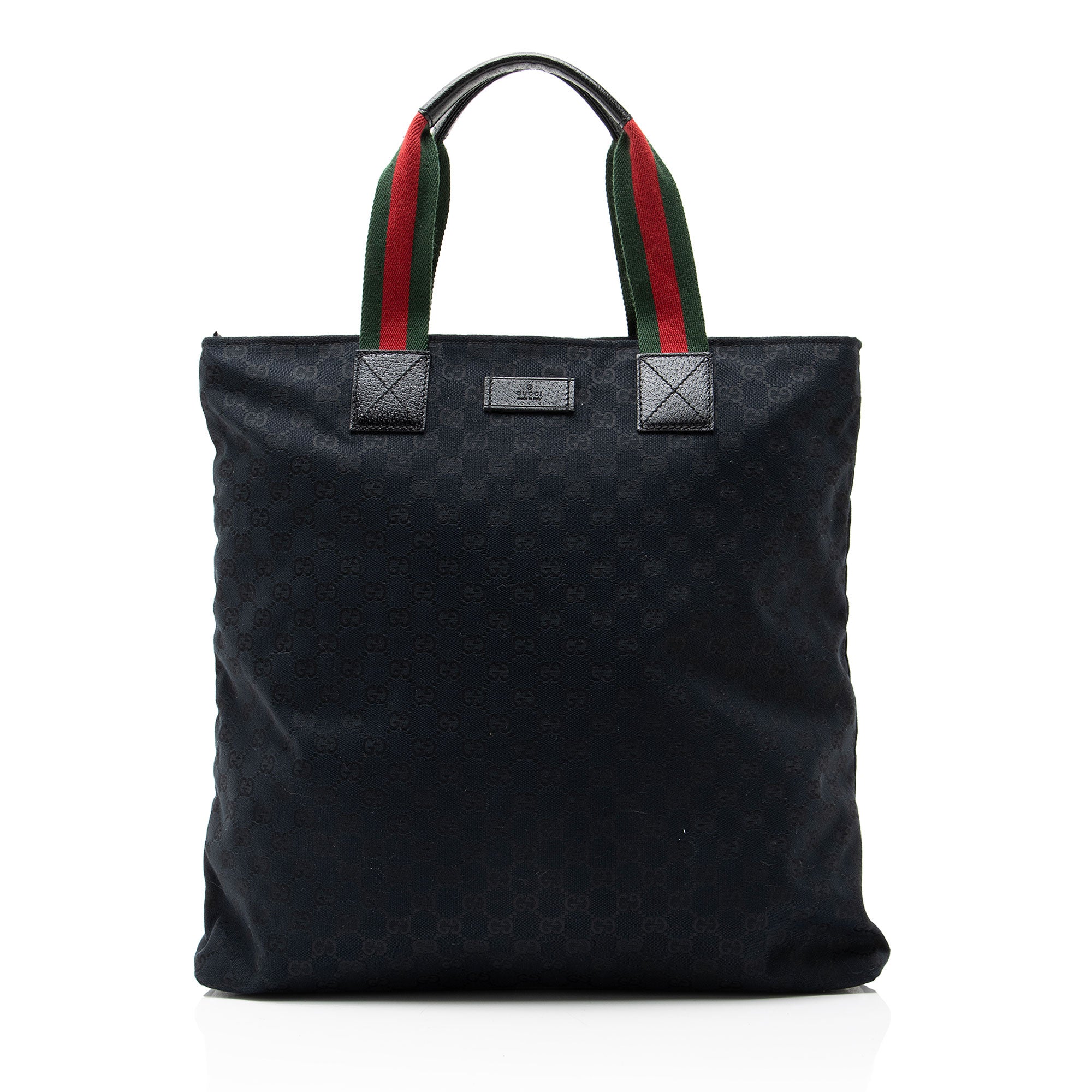 Gucci GG Canvas Web N/S Large Tote