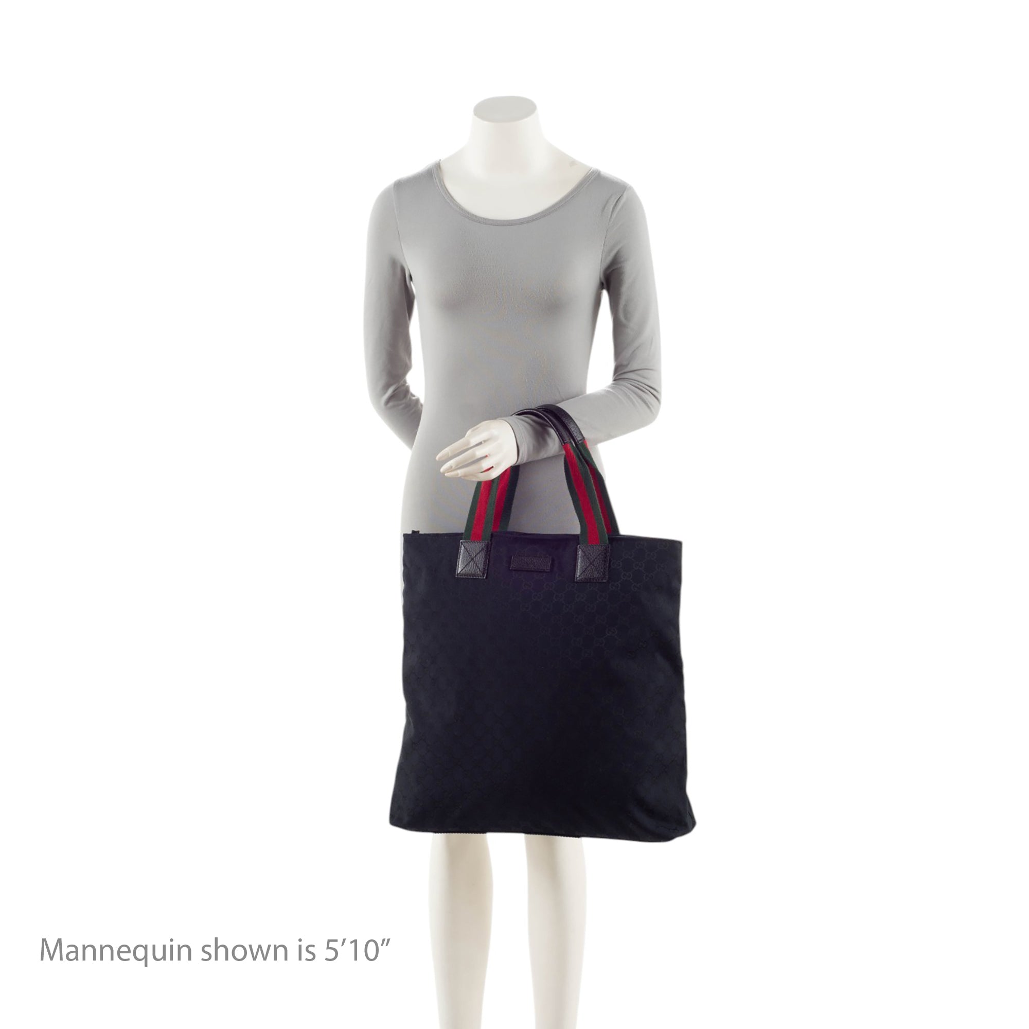 Gucci GG Canvas Web N/S Large Tote