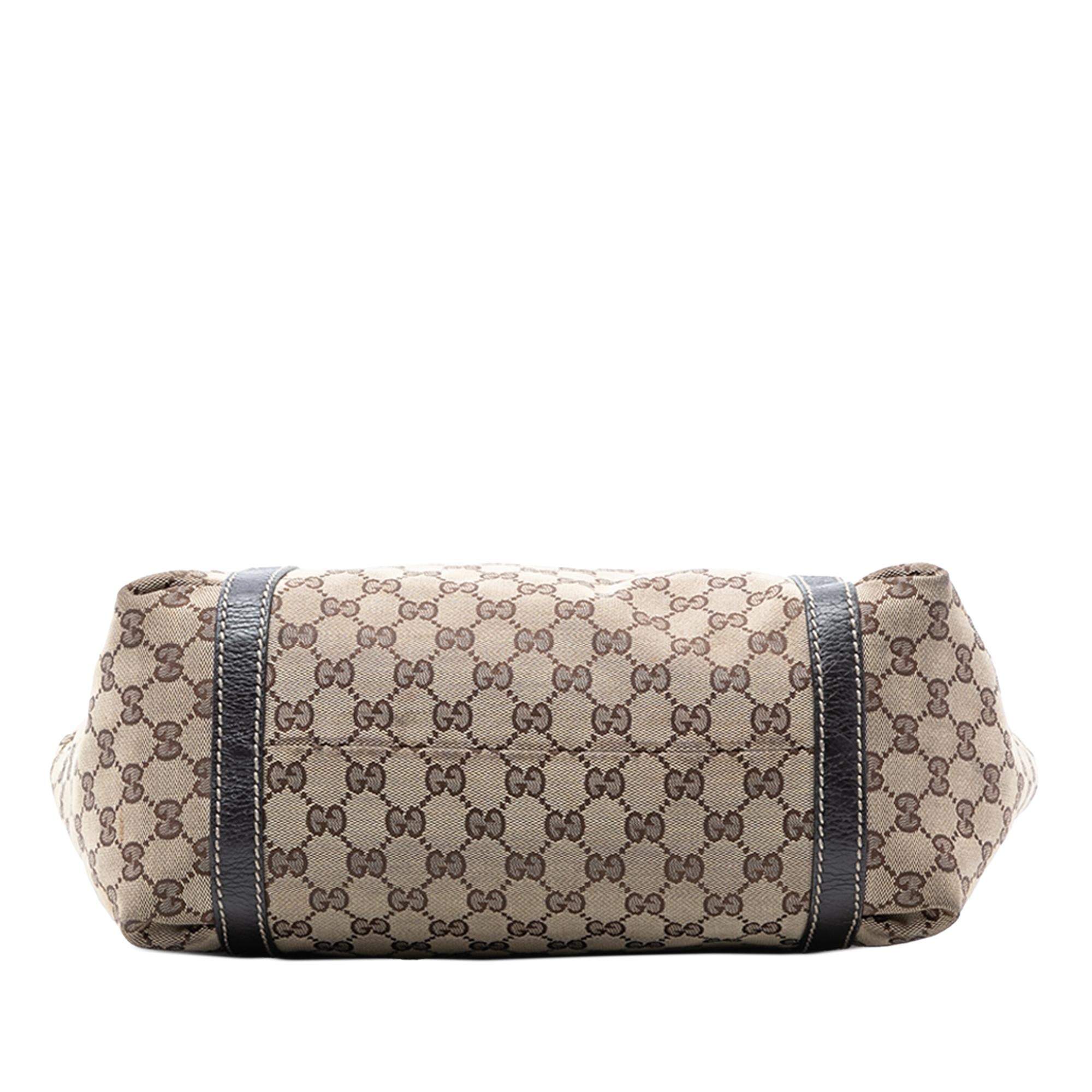 Gucci GG Canvas Web New Ladies Tote
