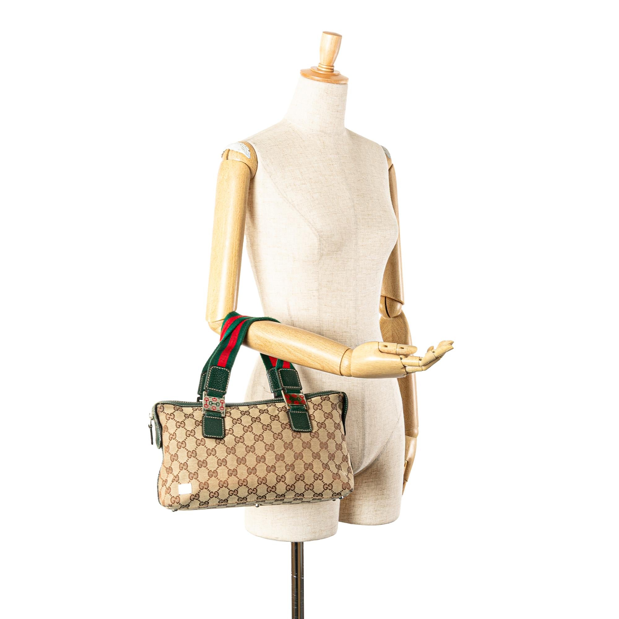 Gucci GG Canvas Web Pop Handbag