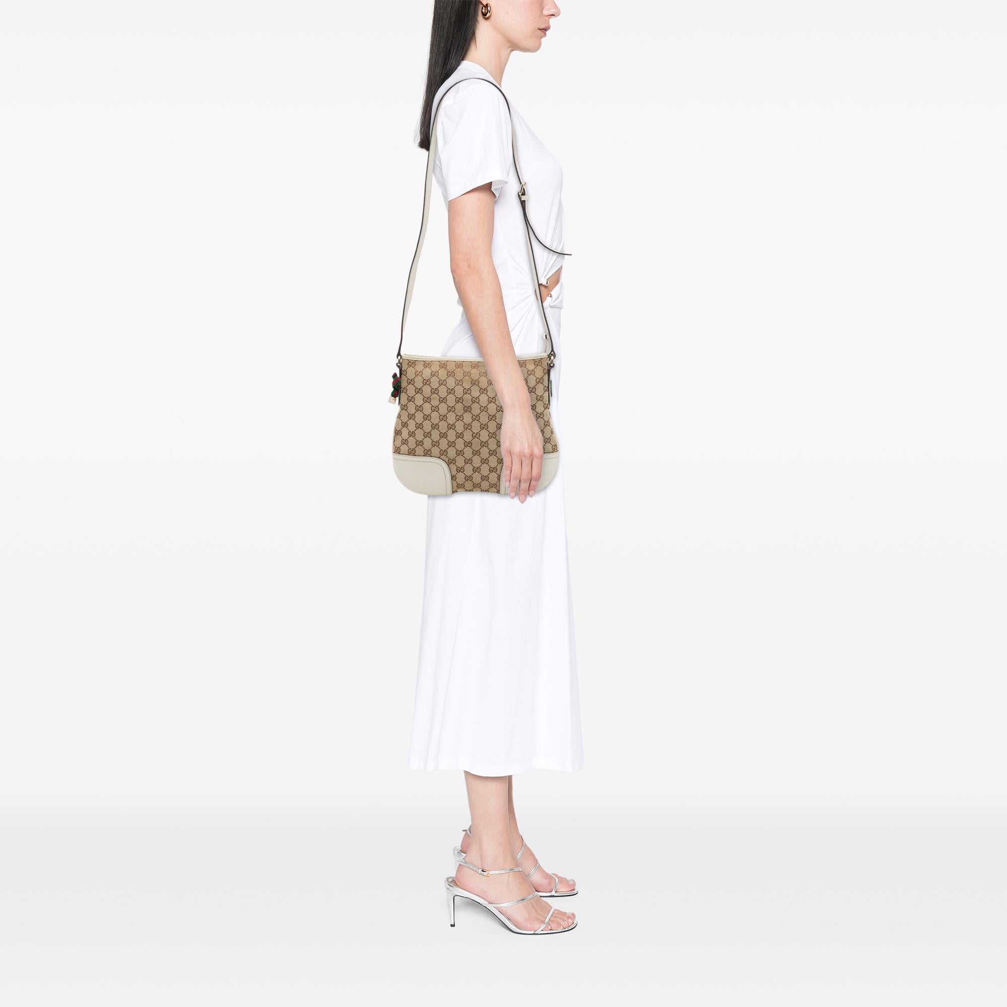 Gucci GG Canvas Web Princy Crossbody