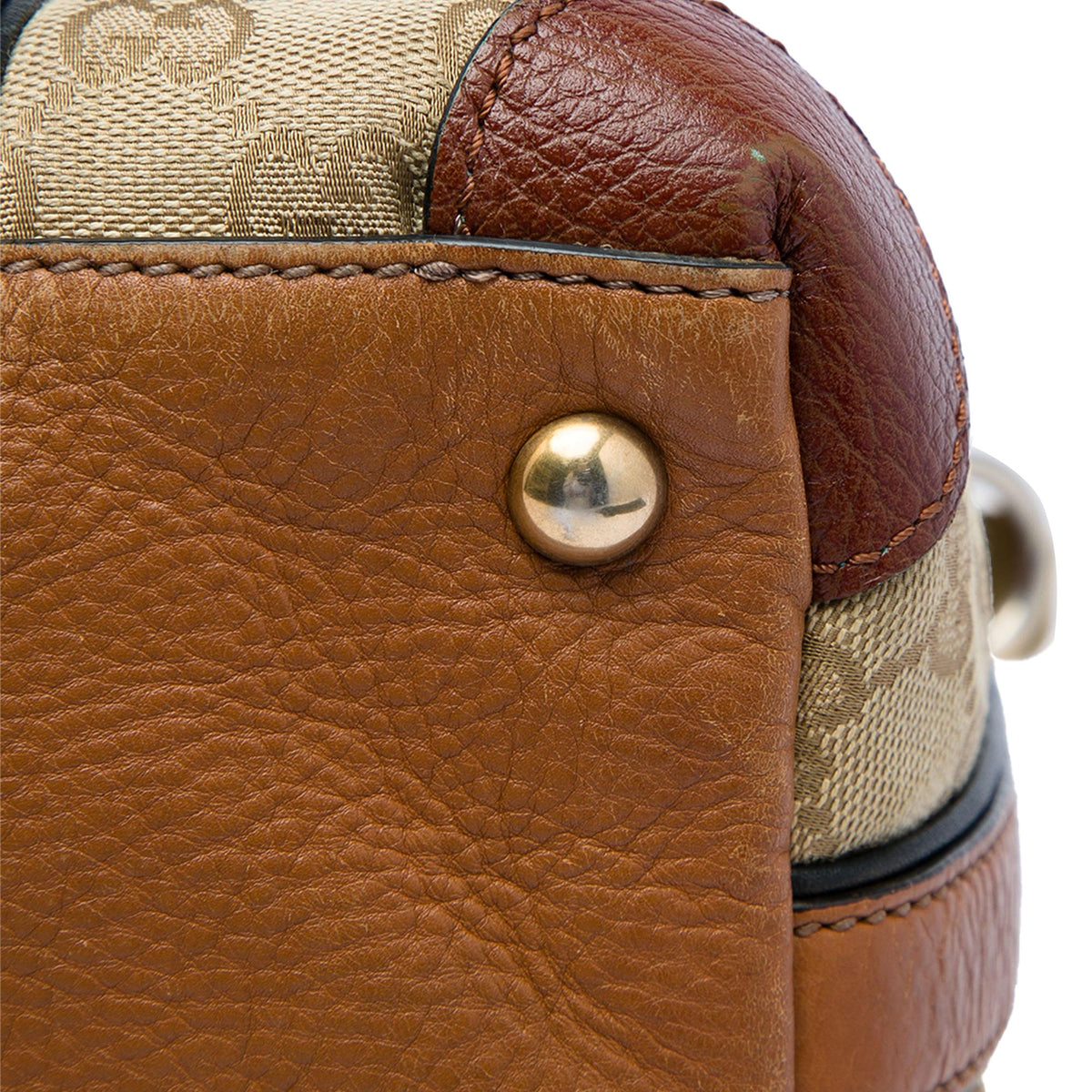 Gucci GG Canvas Web Rania Top Handle Bag