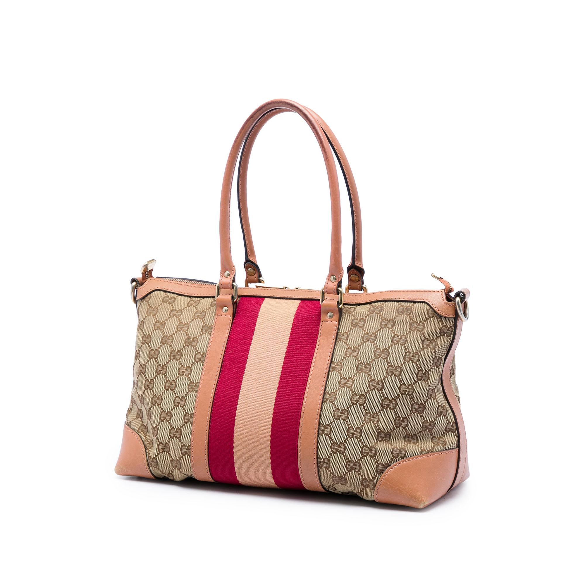 Gucci GG Canvas Web Satchel