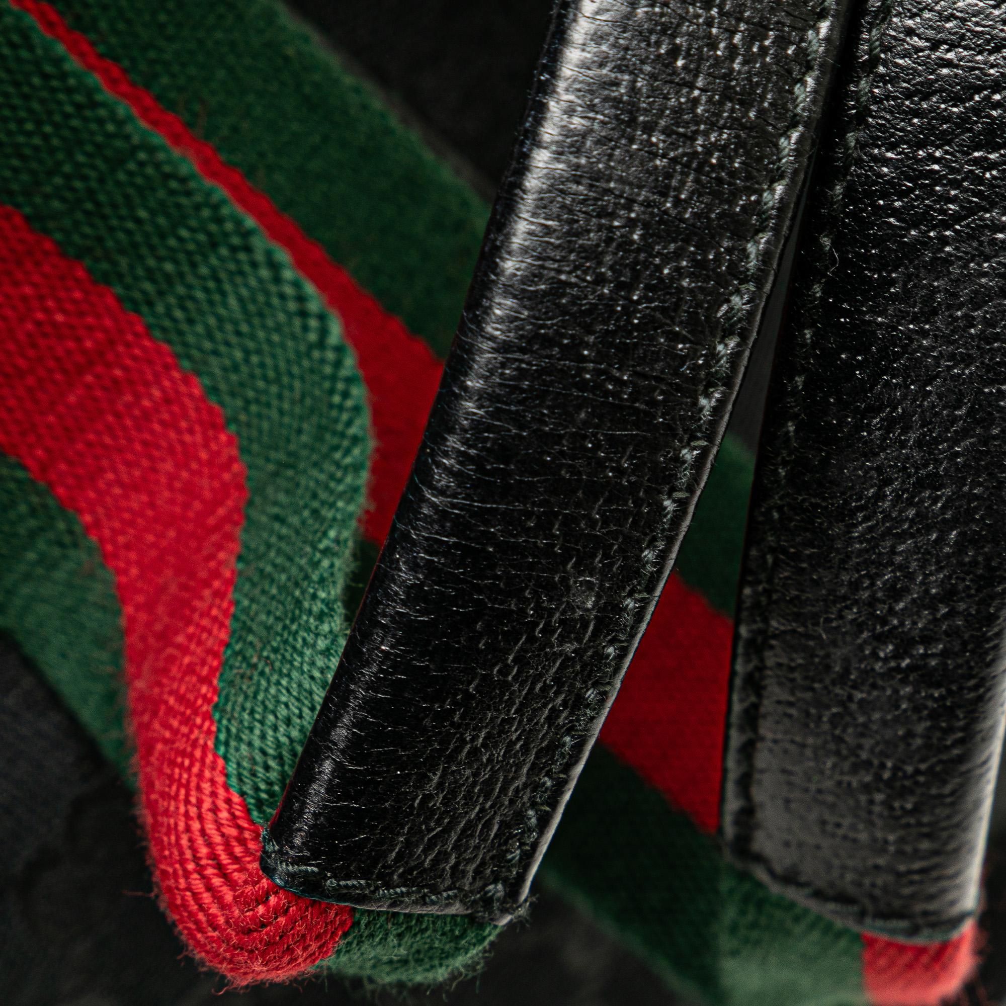Gucci GG Canvas Web Tote