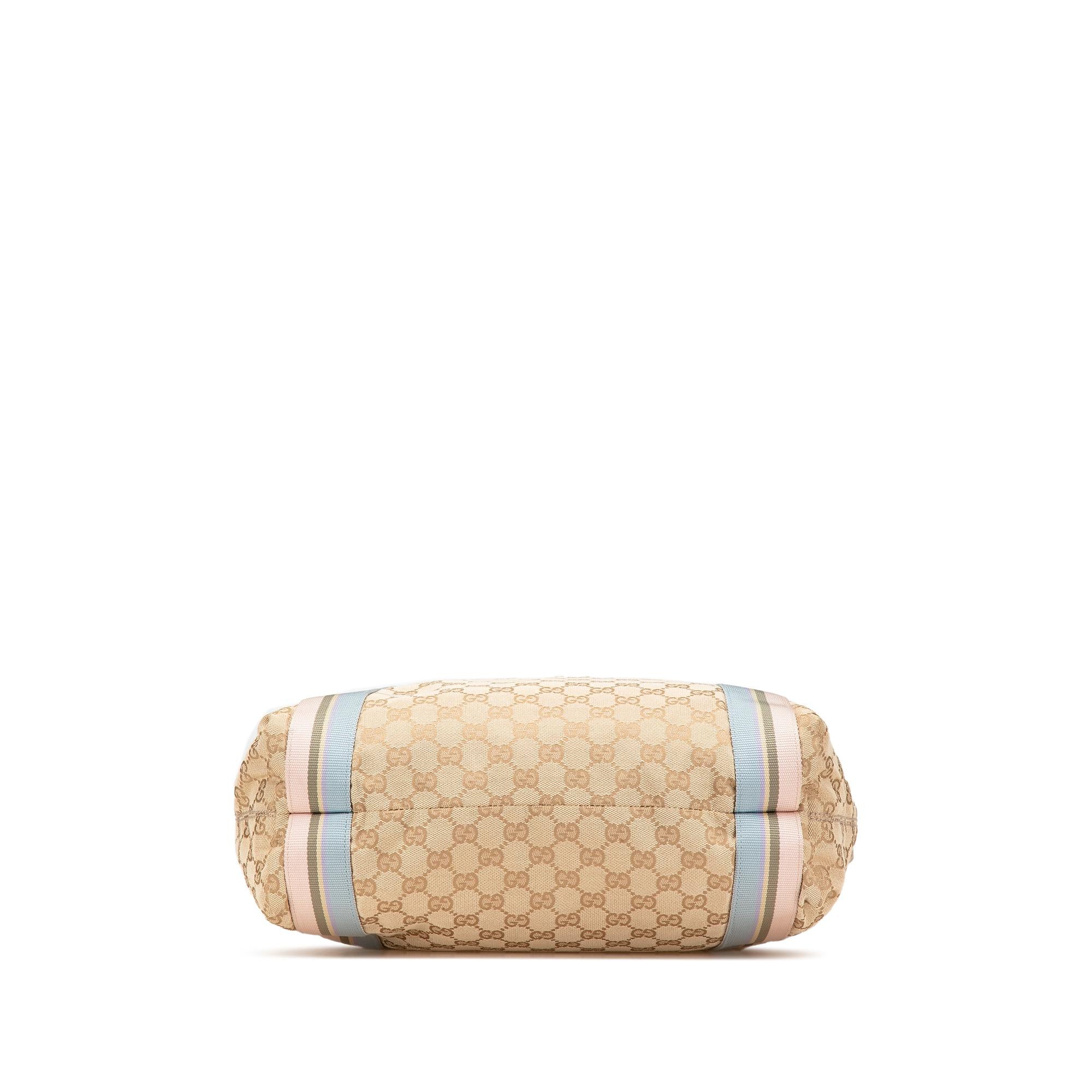 Gucci GG Canvas Web Tote