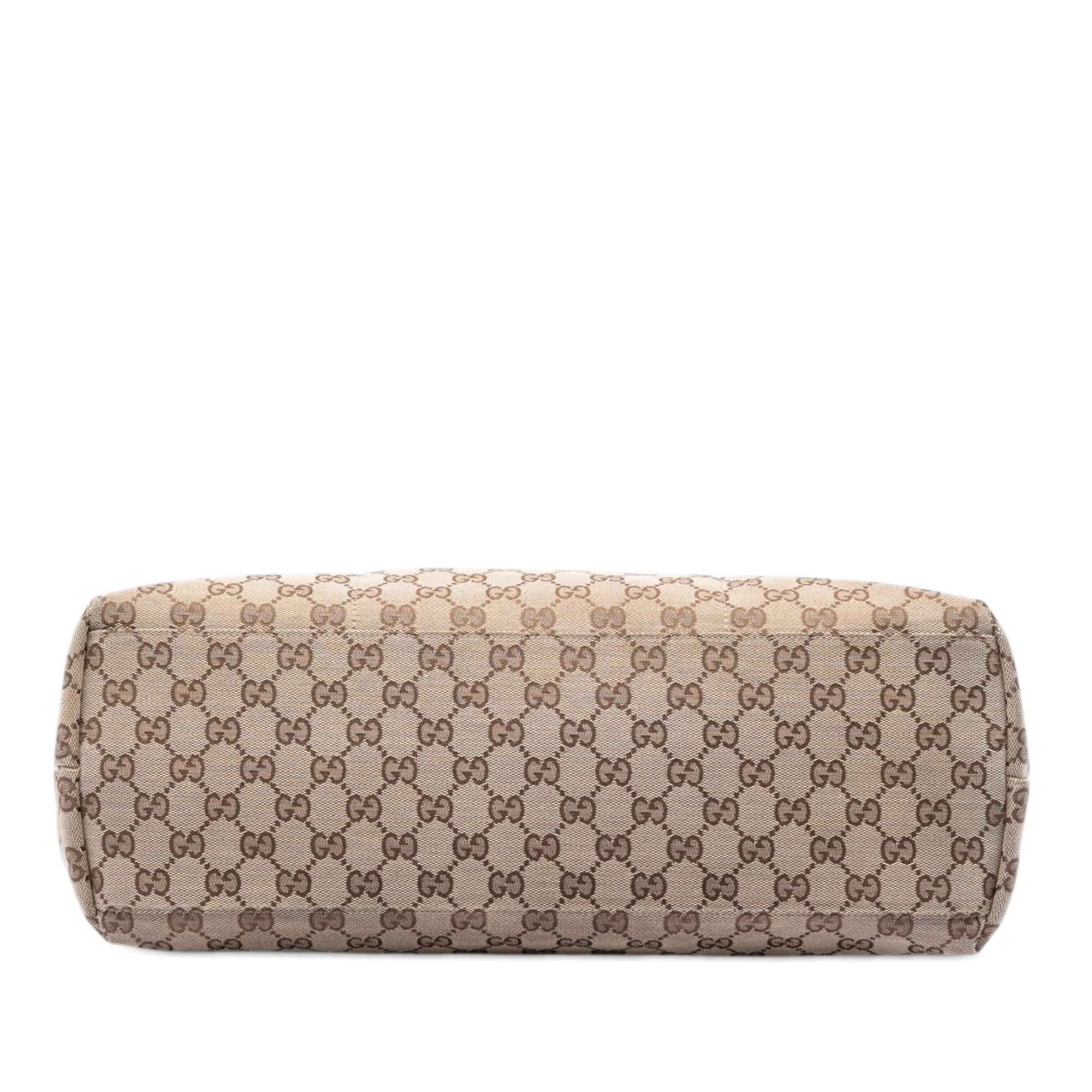Gucci GG Canvas Web Tote