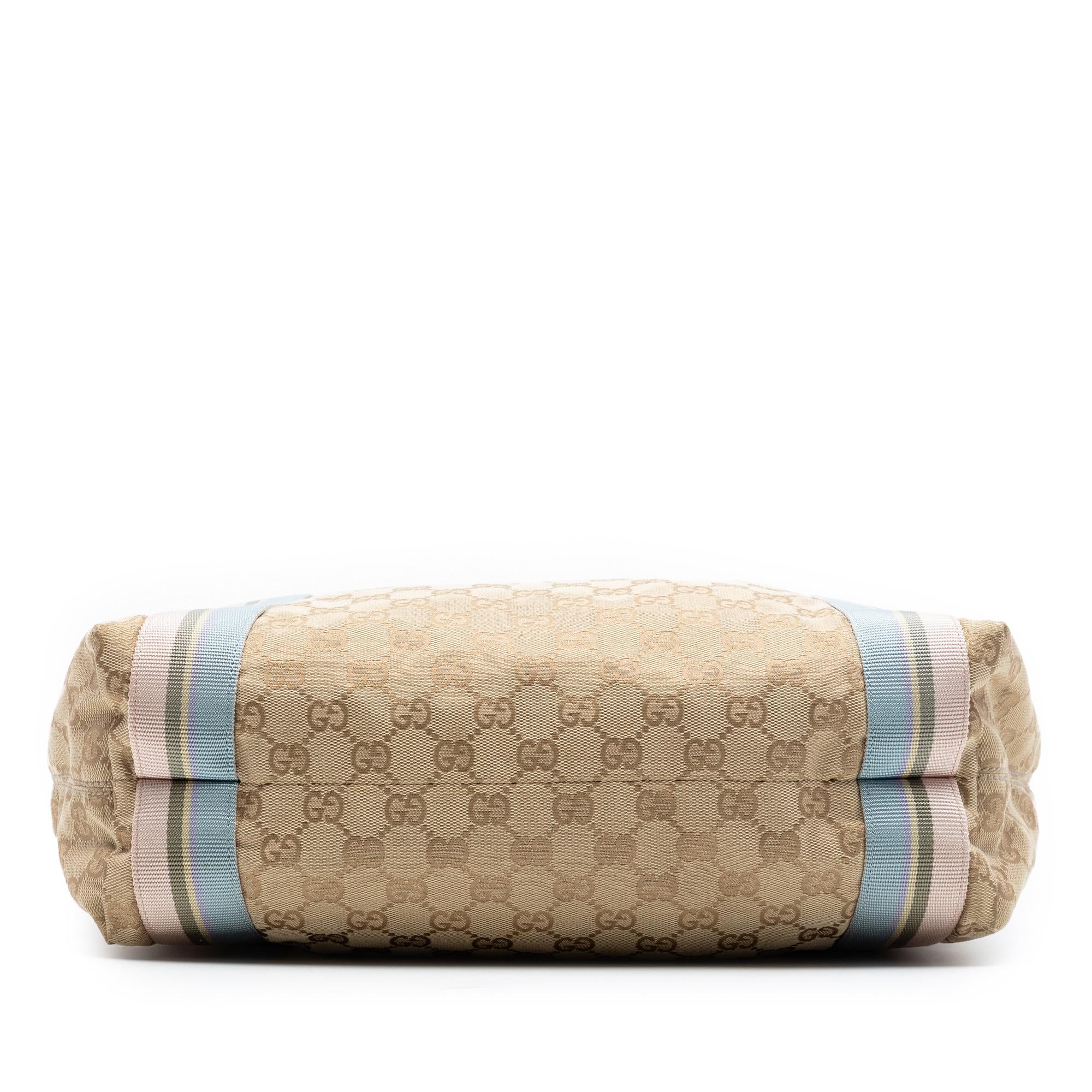 Gucci GG Canvas Web Tote