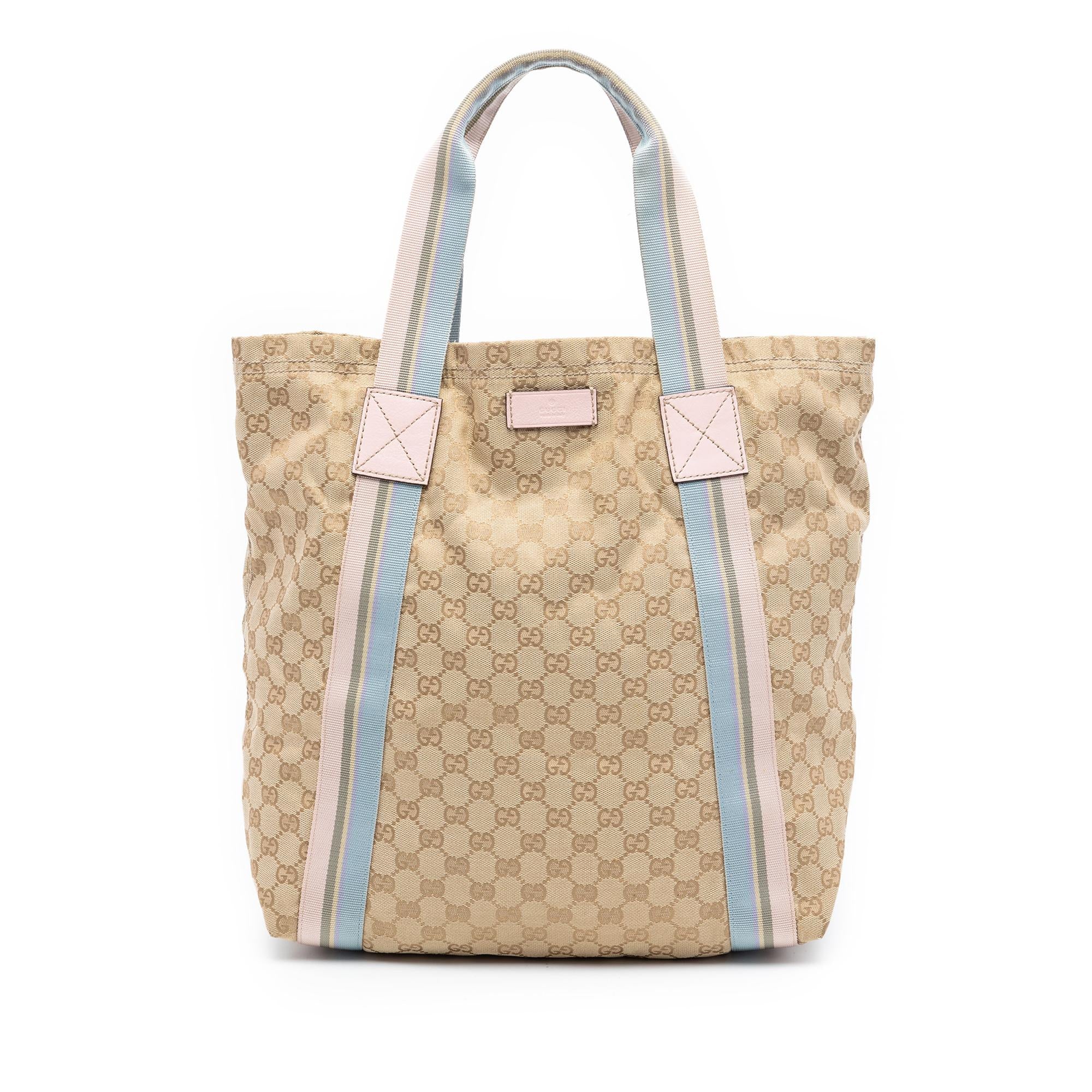 Gucci GG Canvas Web Tote