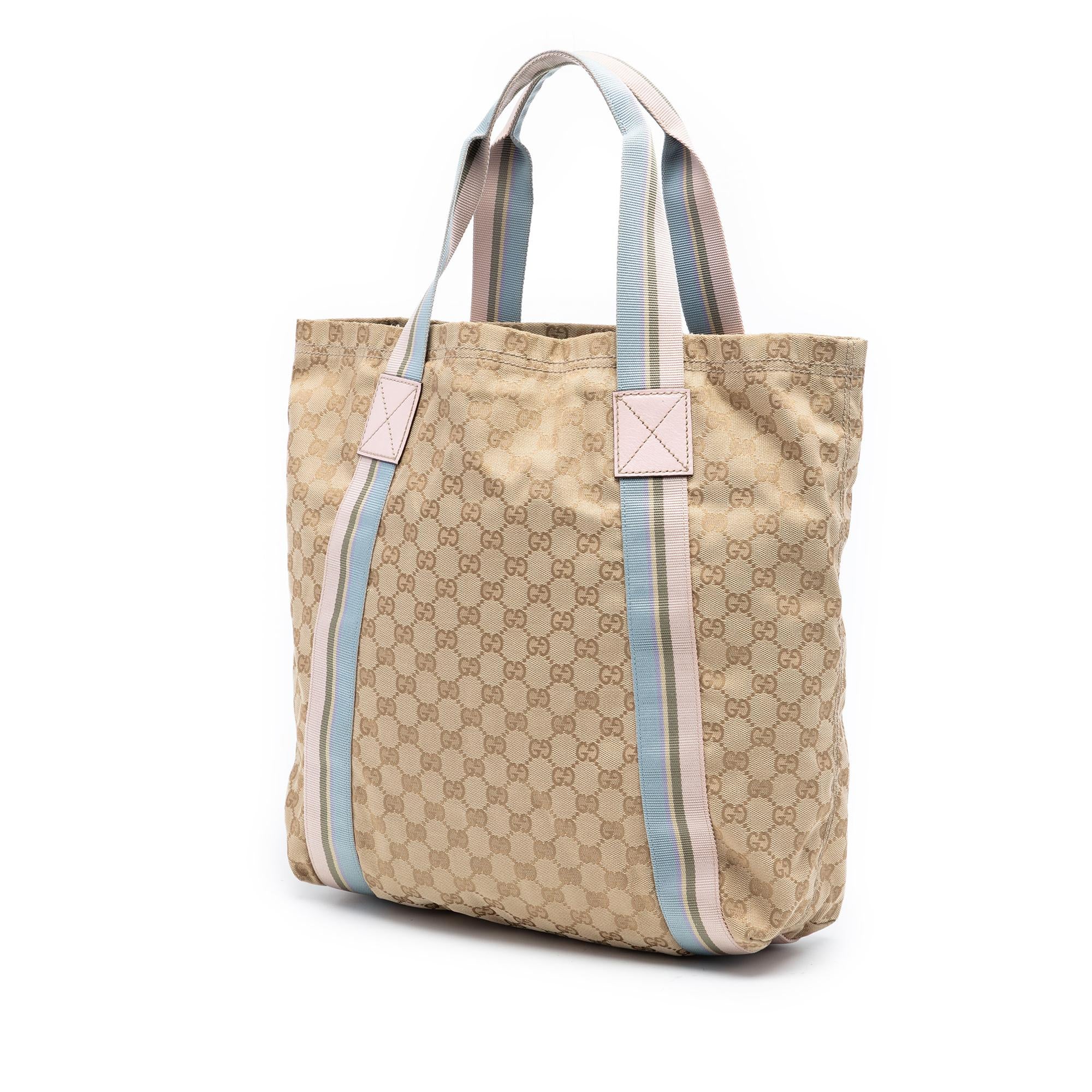 Gucci GG Canvas Web Tote