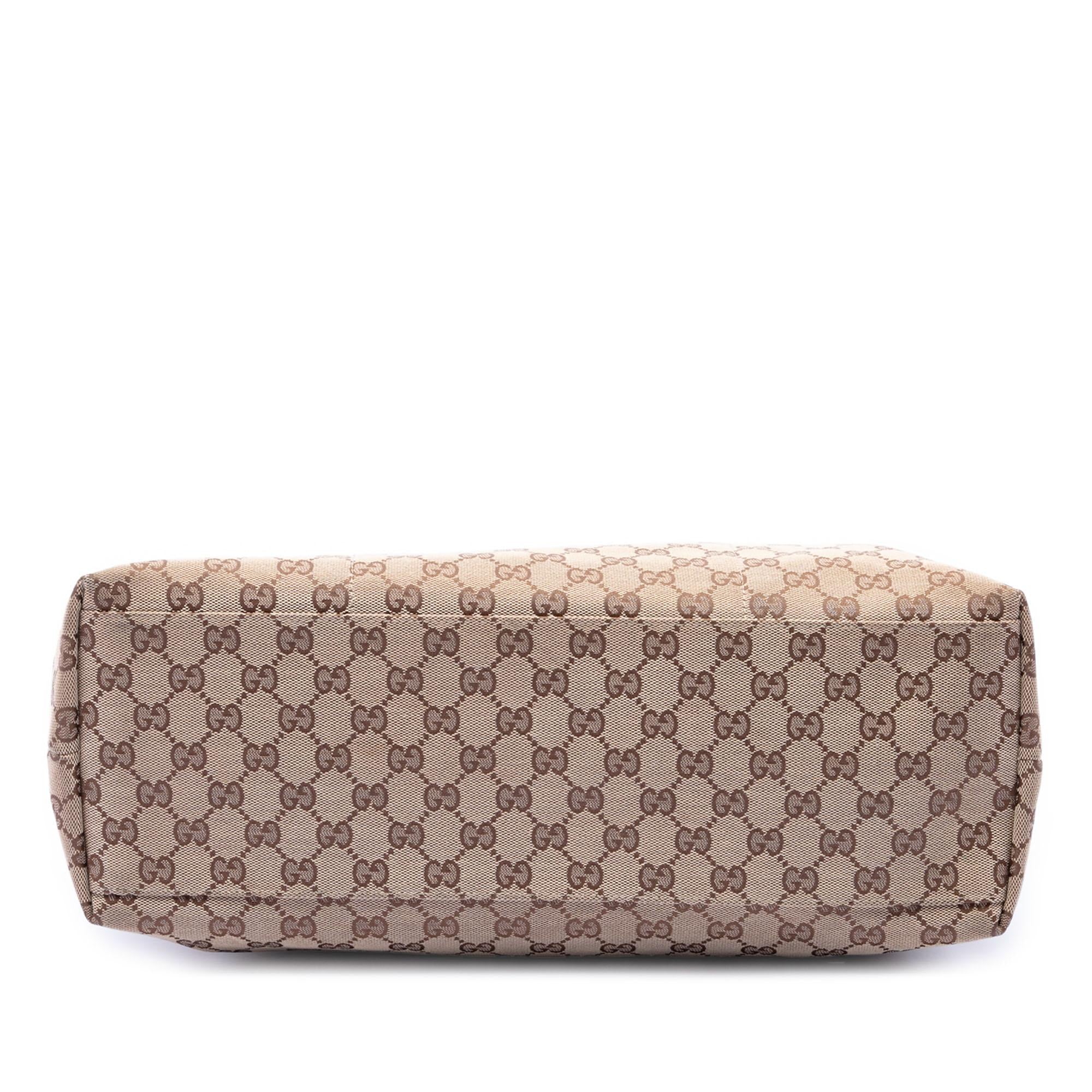 Gucci GG Canvas Web Tote