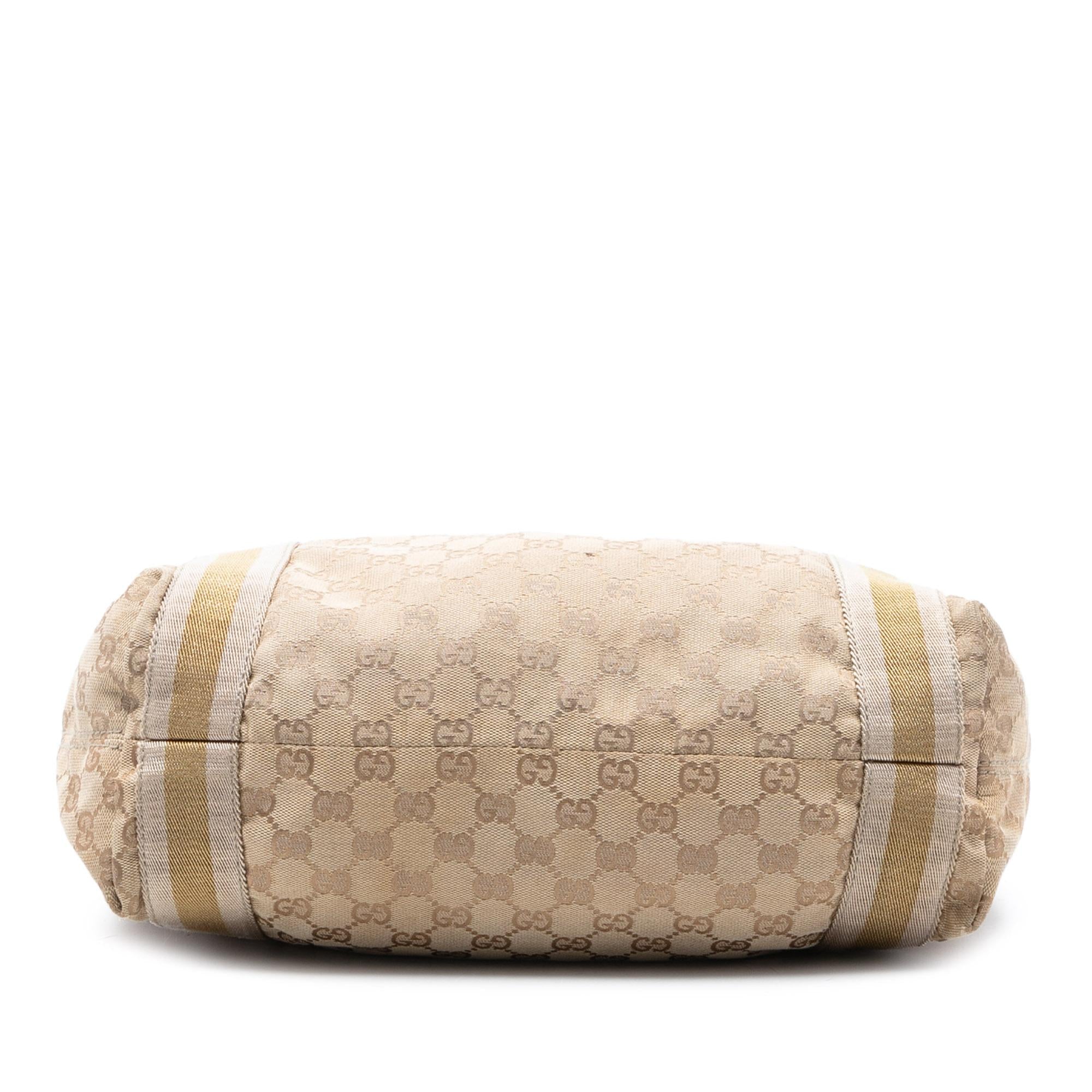 Gucci GG Canvas Web Tote
