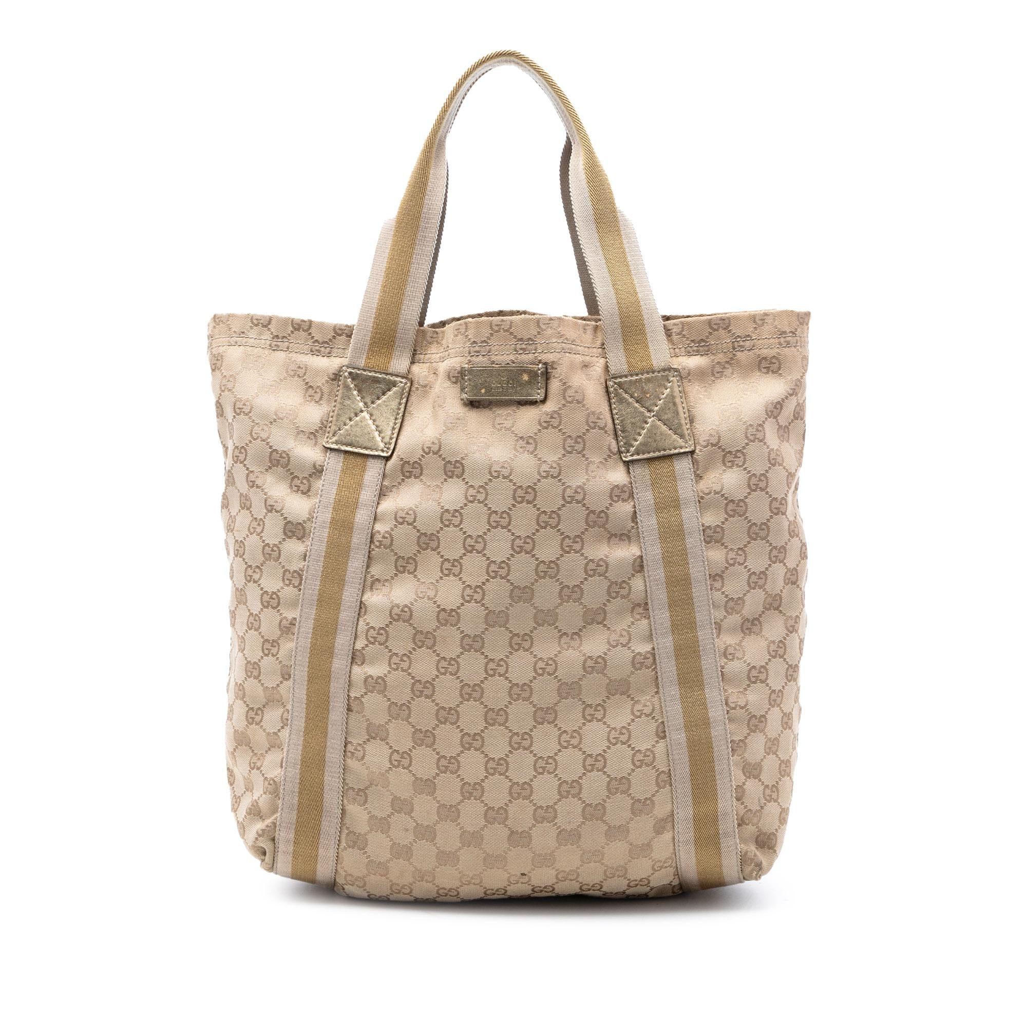 Gucci GG Canvas Web Tote