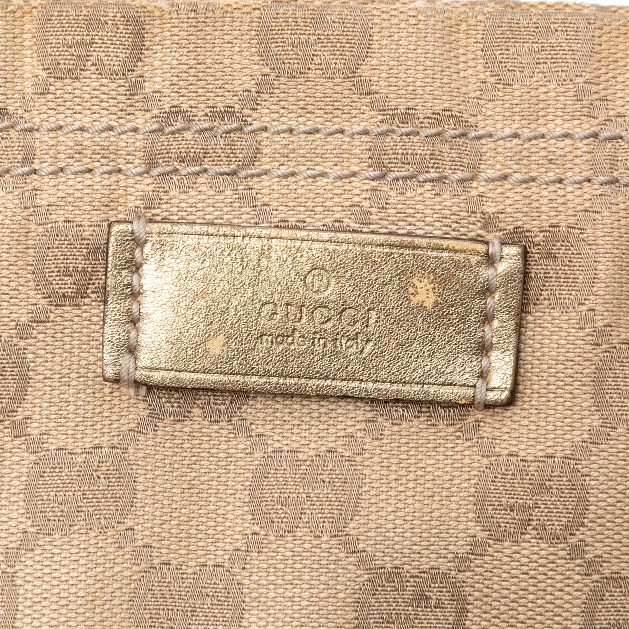 Gucci GG Canvas Web Tote