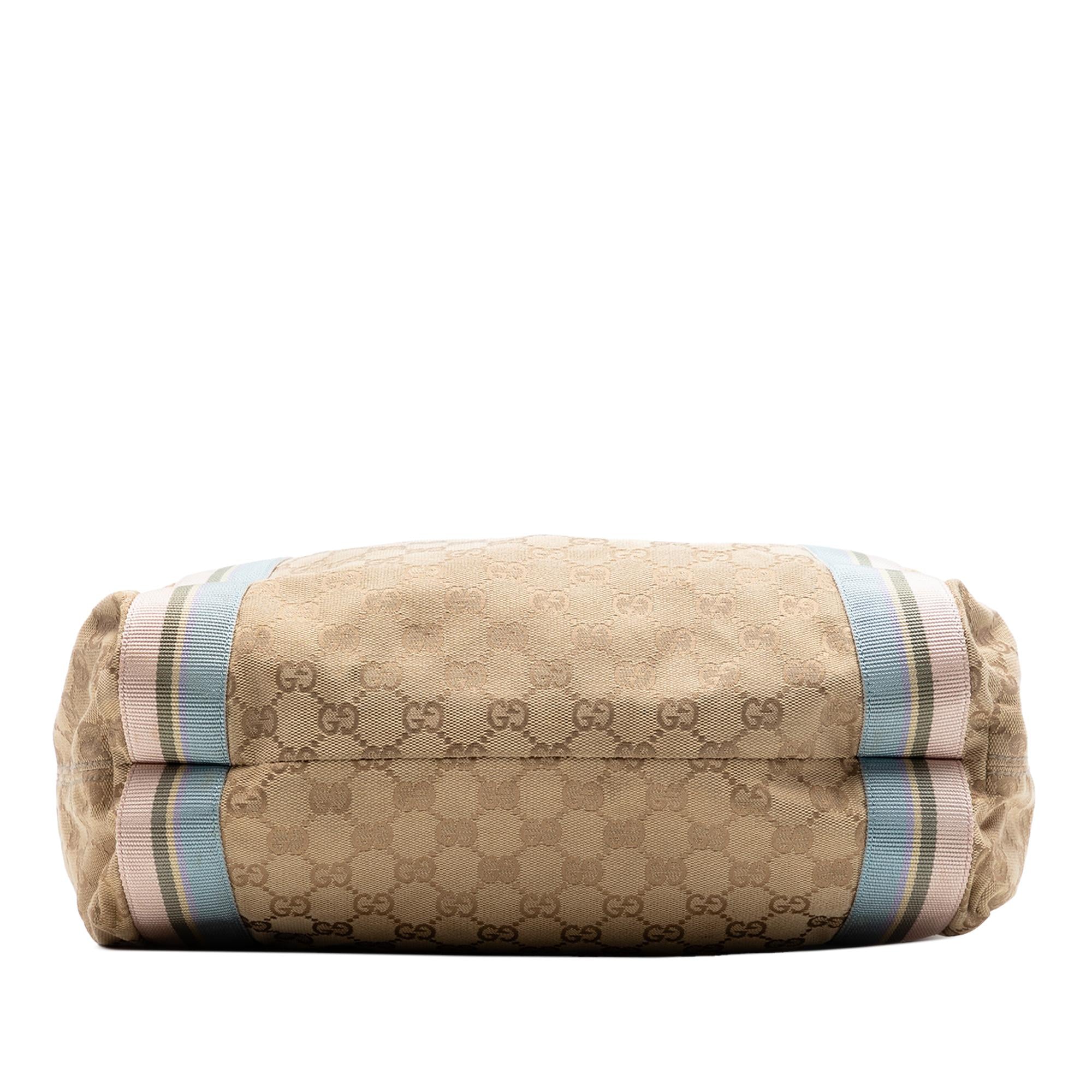 Gucci GG Canvas Web Tote