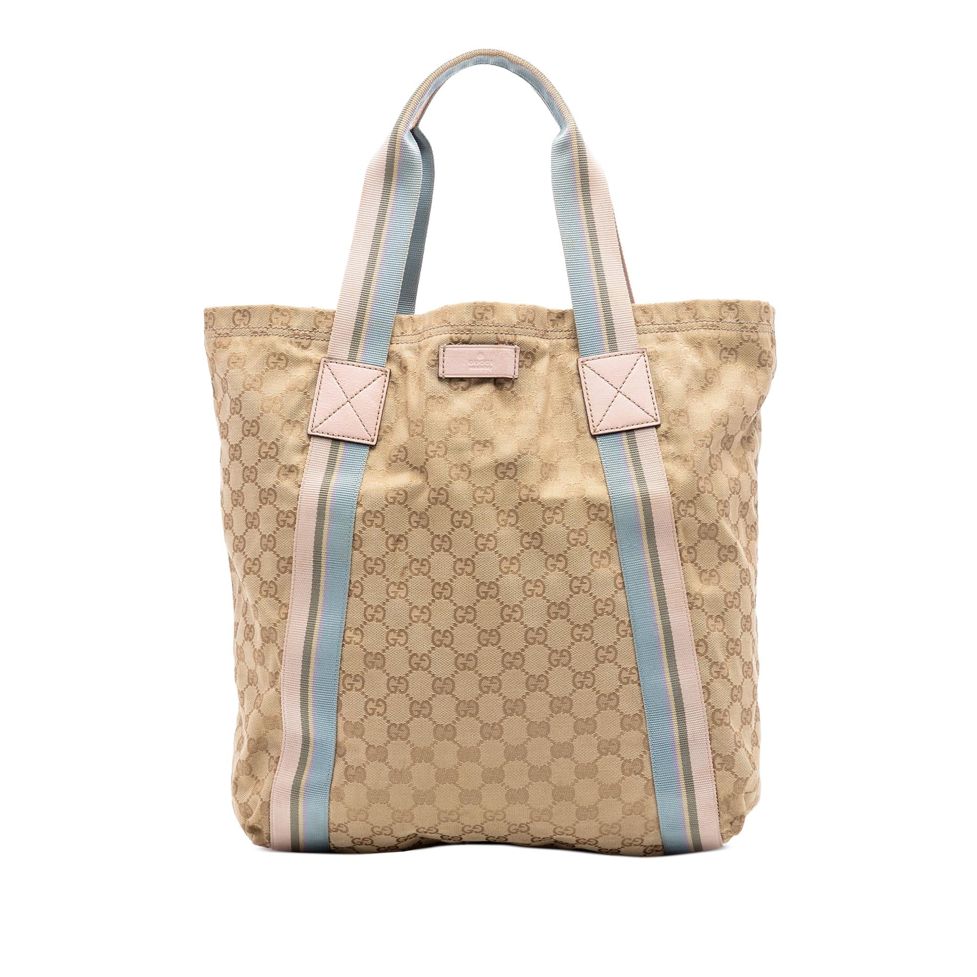 Gucci GG Canvas Web Tote