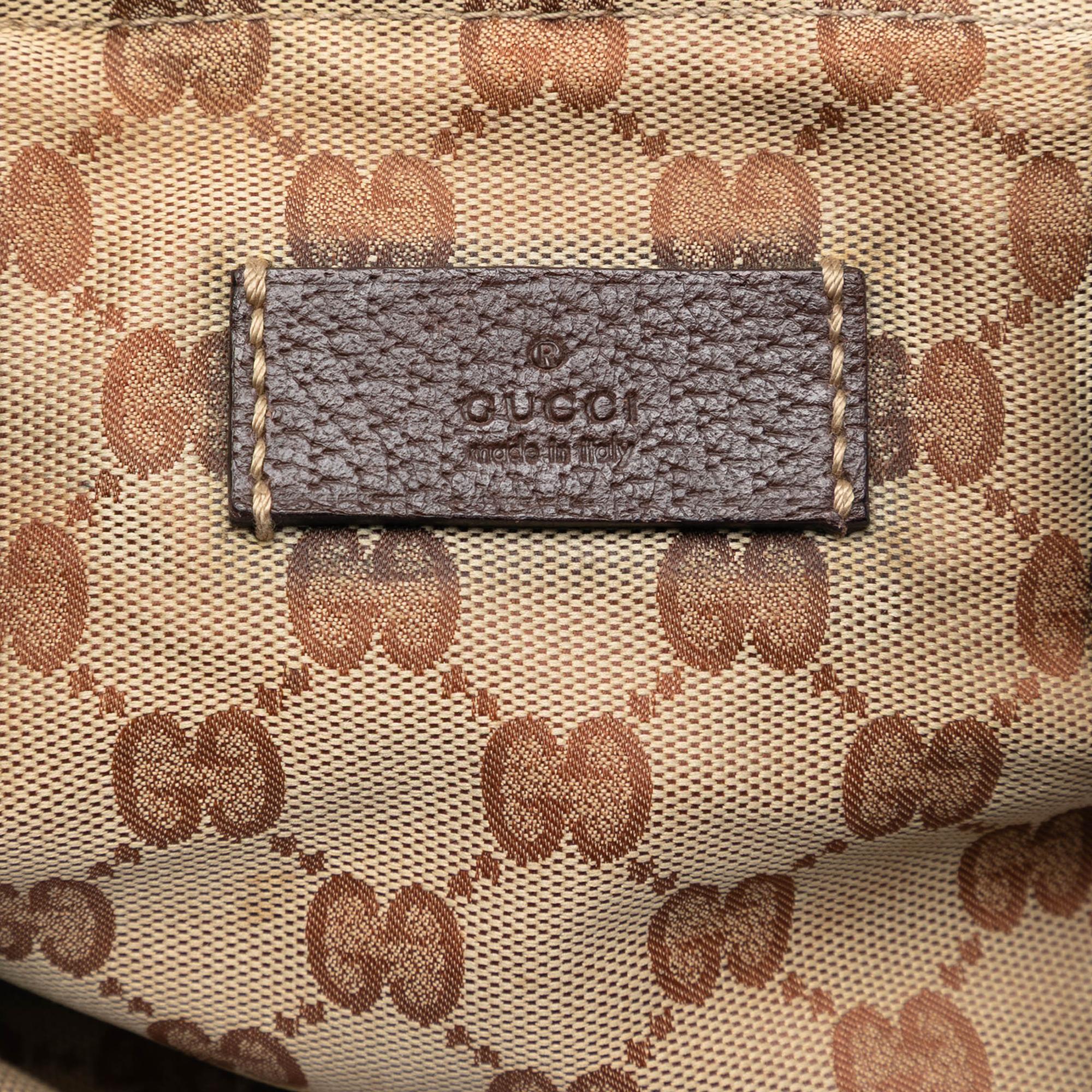Gucci GG Canvas Web Tote