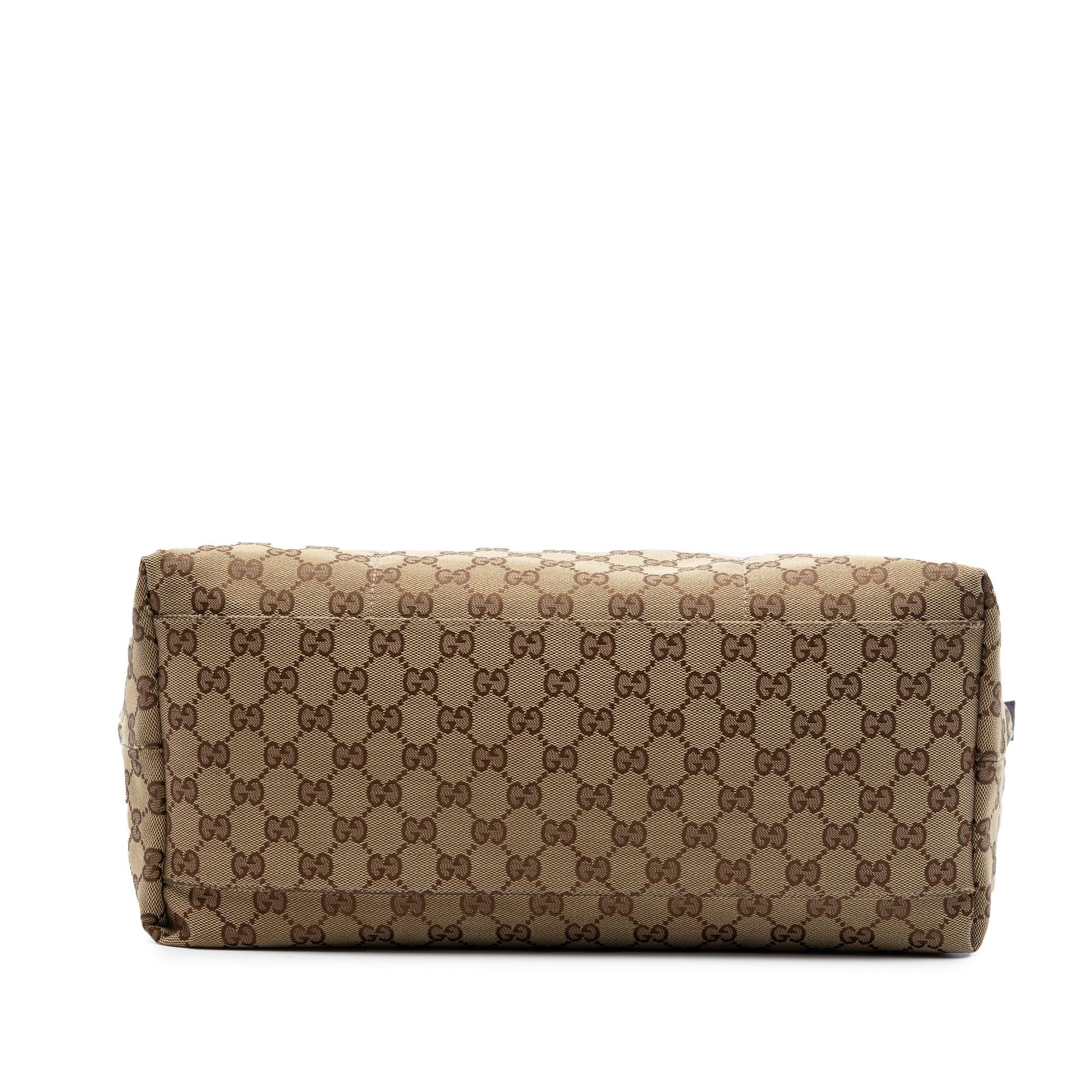 Gucci GG Canvas Web Tote