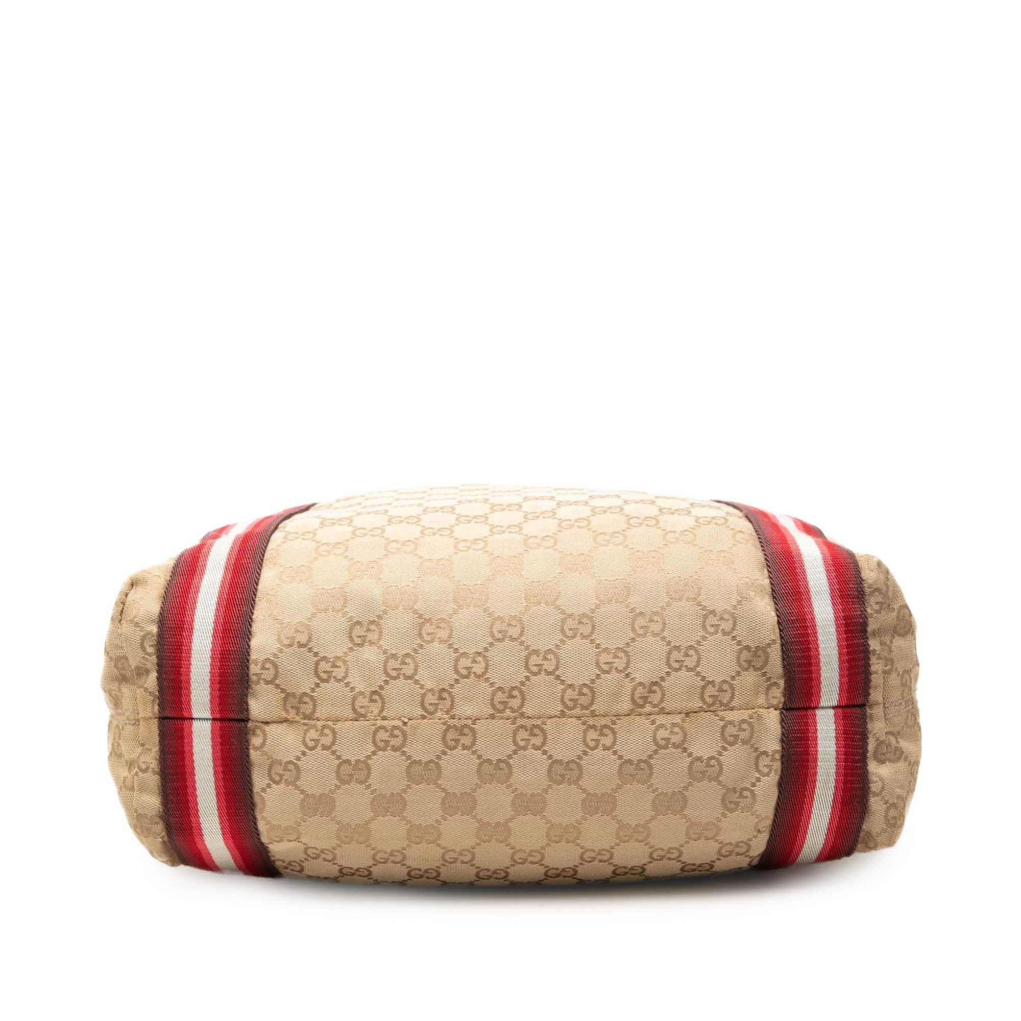 Gucci GG Canvas Web Tote