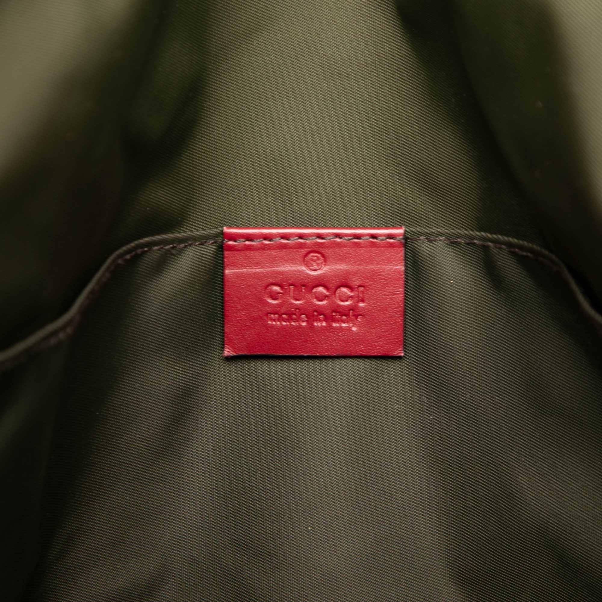 Gucci GG Canvas Web Tote