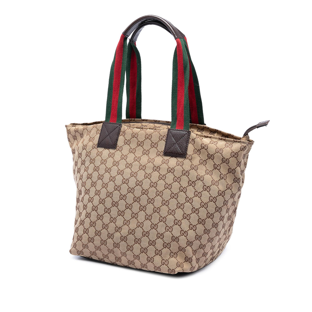 Gucci GG Canvas Web Tote