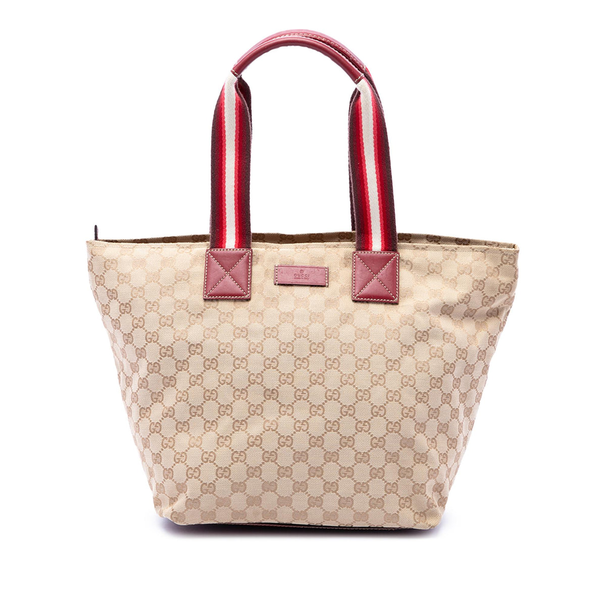 Gucci GG Canvas Web Tote