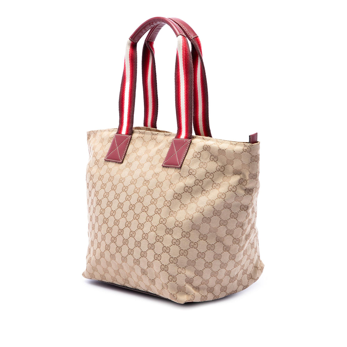 Gucci GG Canvas Web Tote