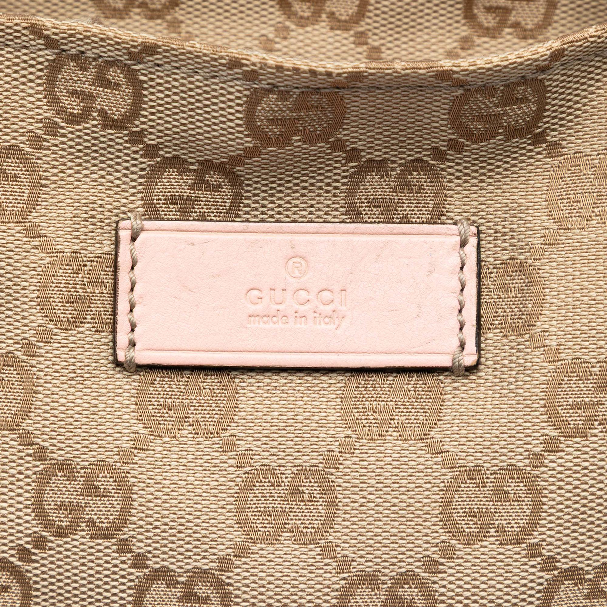 Gucci GG Canvas Web Vertical Tote