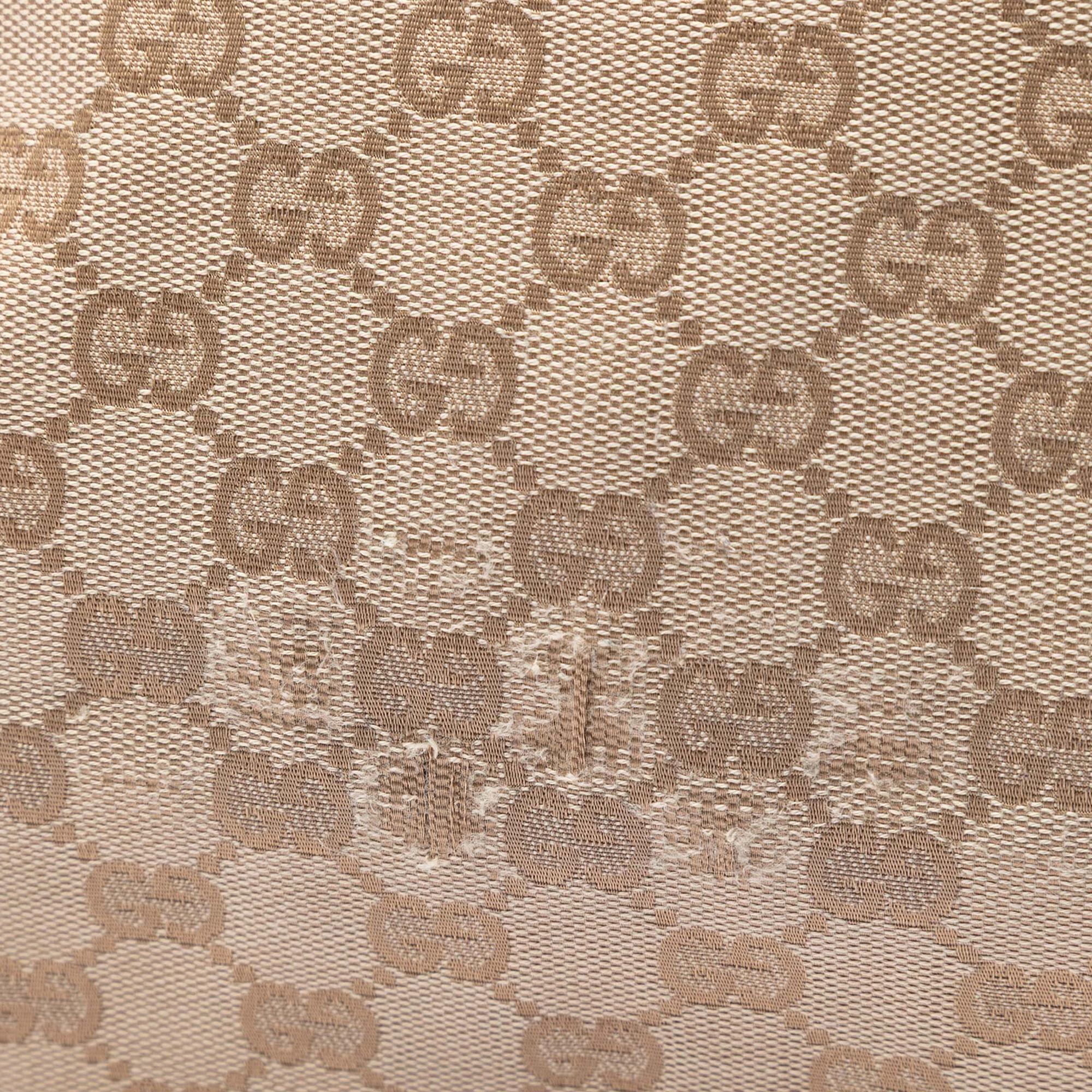 Gucci GG Canvas Web Vertical Tote
