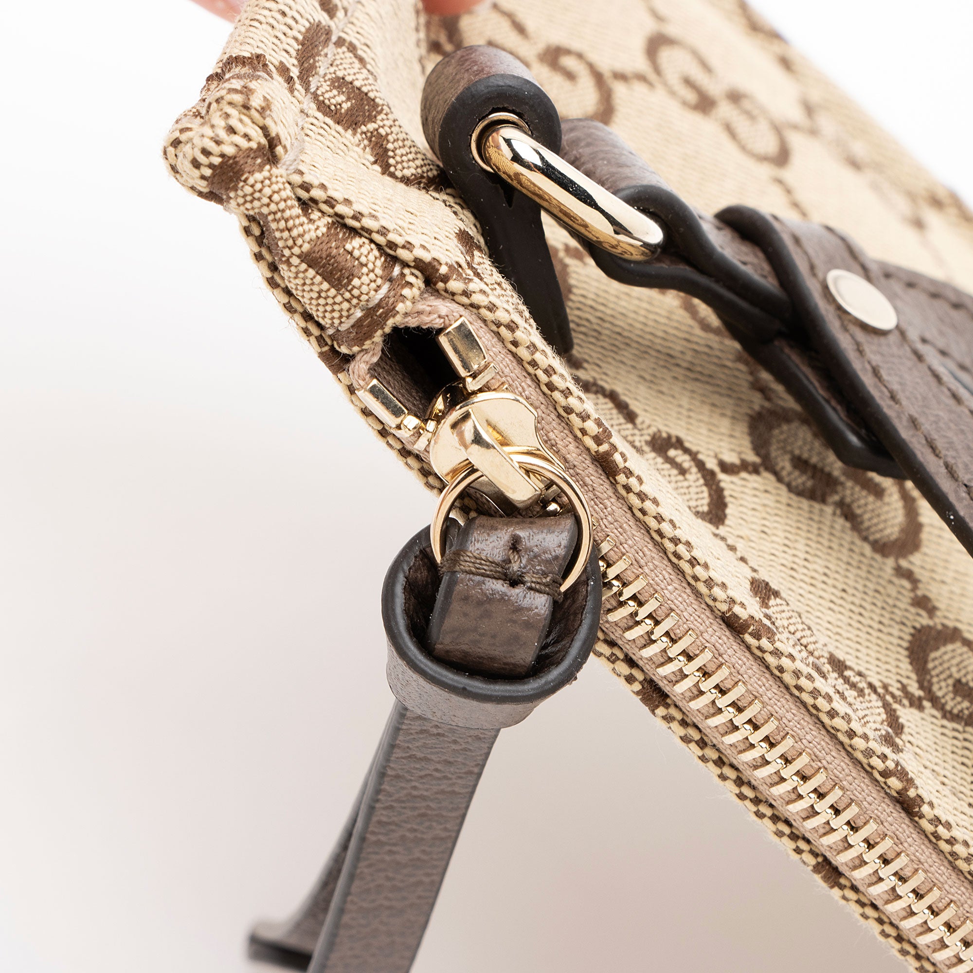 Gucci GG Canvas Zip Pochette