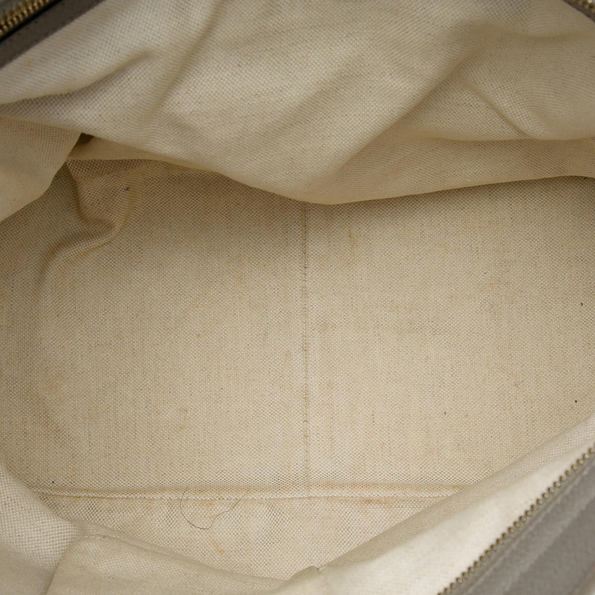 Gucci GG Canvas and Leather Bree Tote