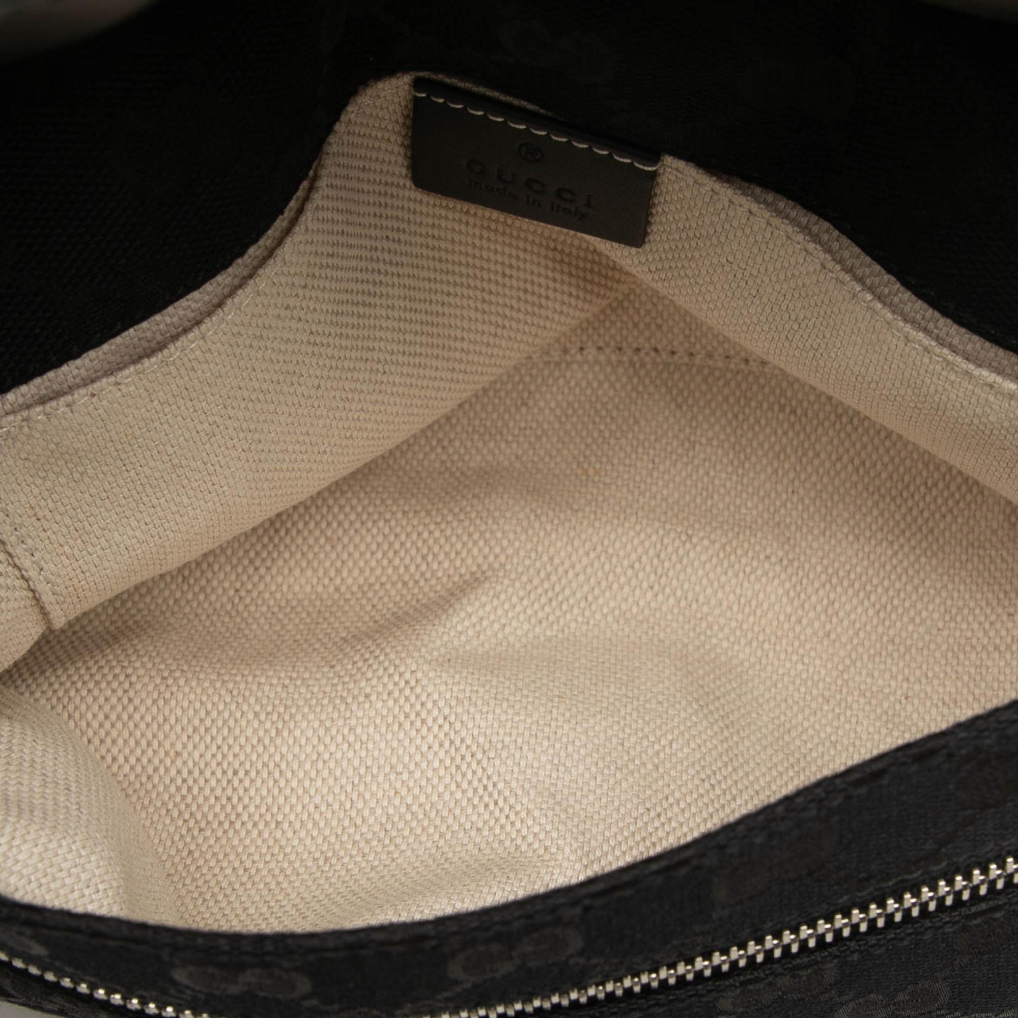 Gucci GG Canvas and Leather Web Belt Bag