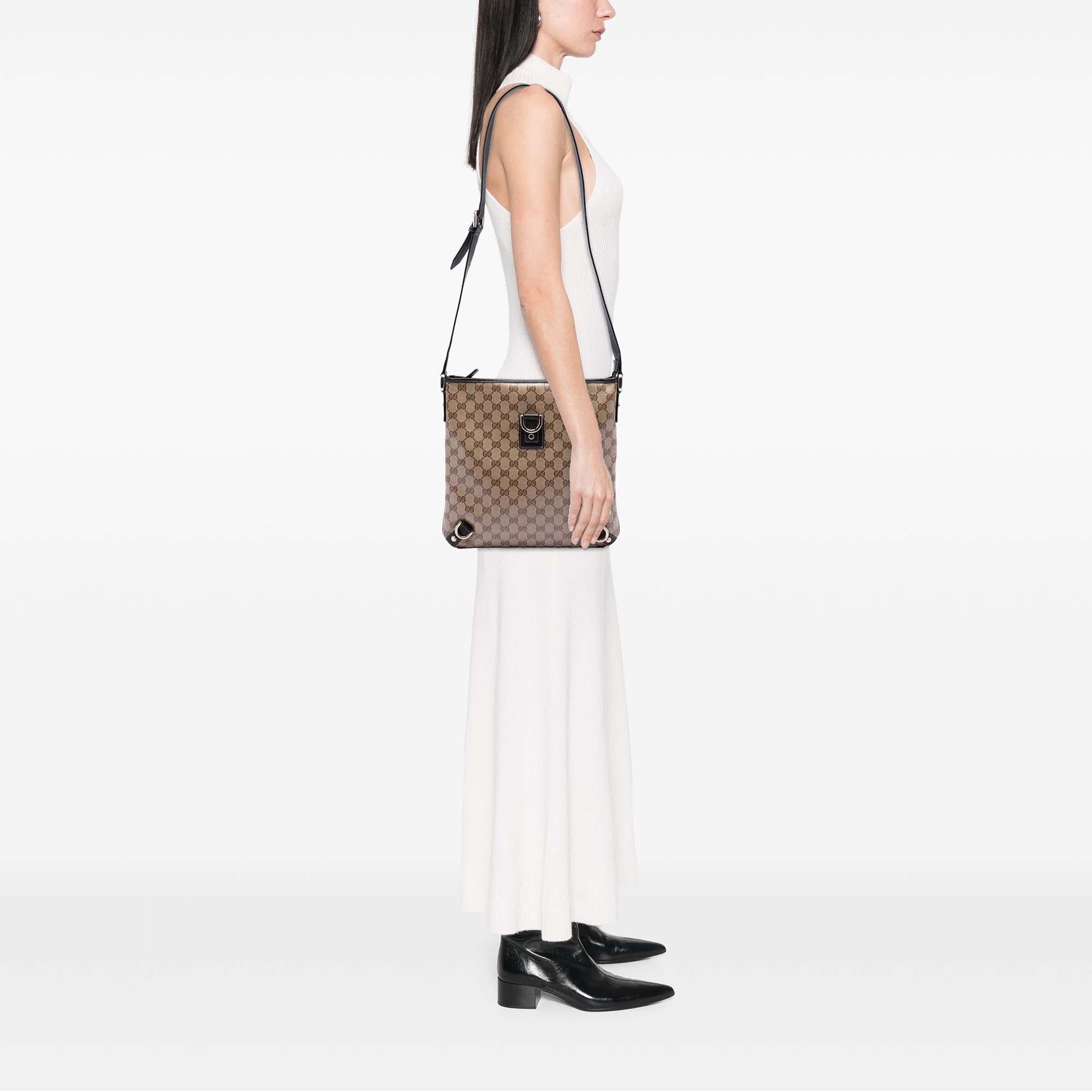 Gucci GG Crystal Abbey D Ring Crossbody