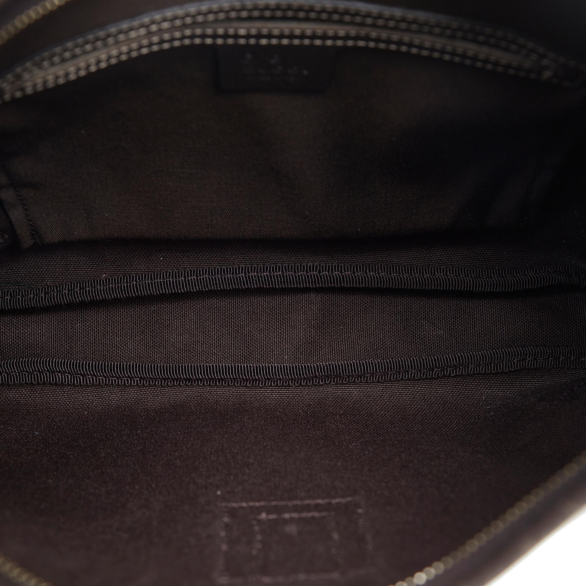 Gucci GG Crystal Abbey D-Ring Shoulder Bag (SHG-GdAetG)