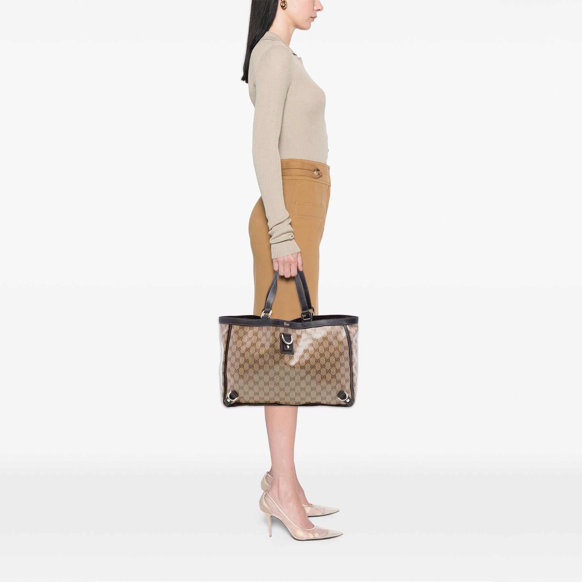 Gucci GG Crystal Abbey D Ring Tote