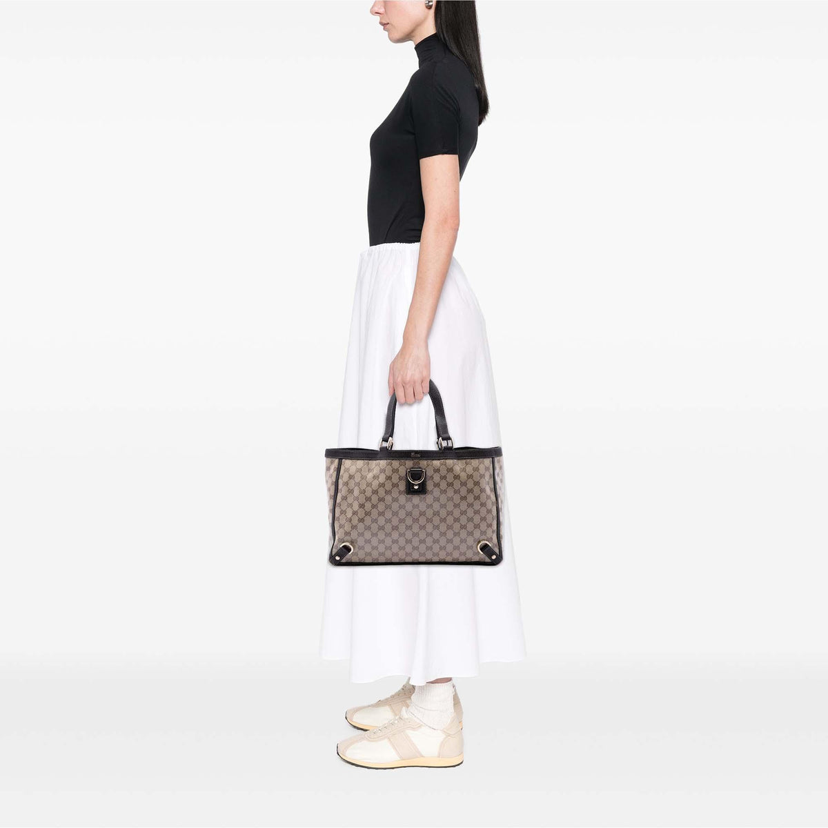 Gucci GG Crystal Abbey D Ring Tote