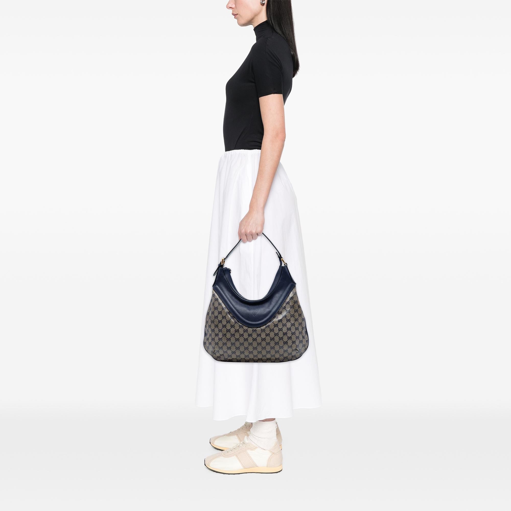 Gucci GG Crystal Hysteria Crest Hobo