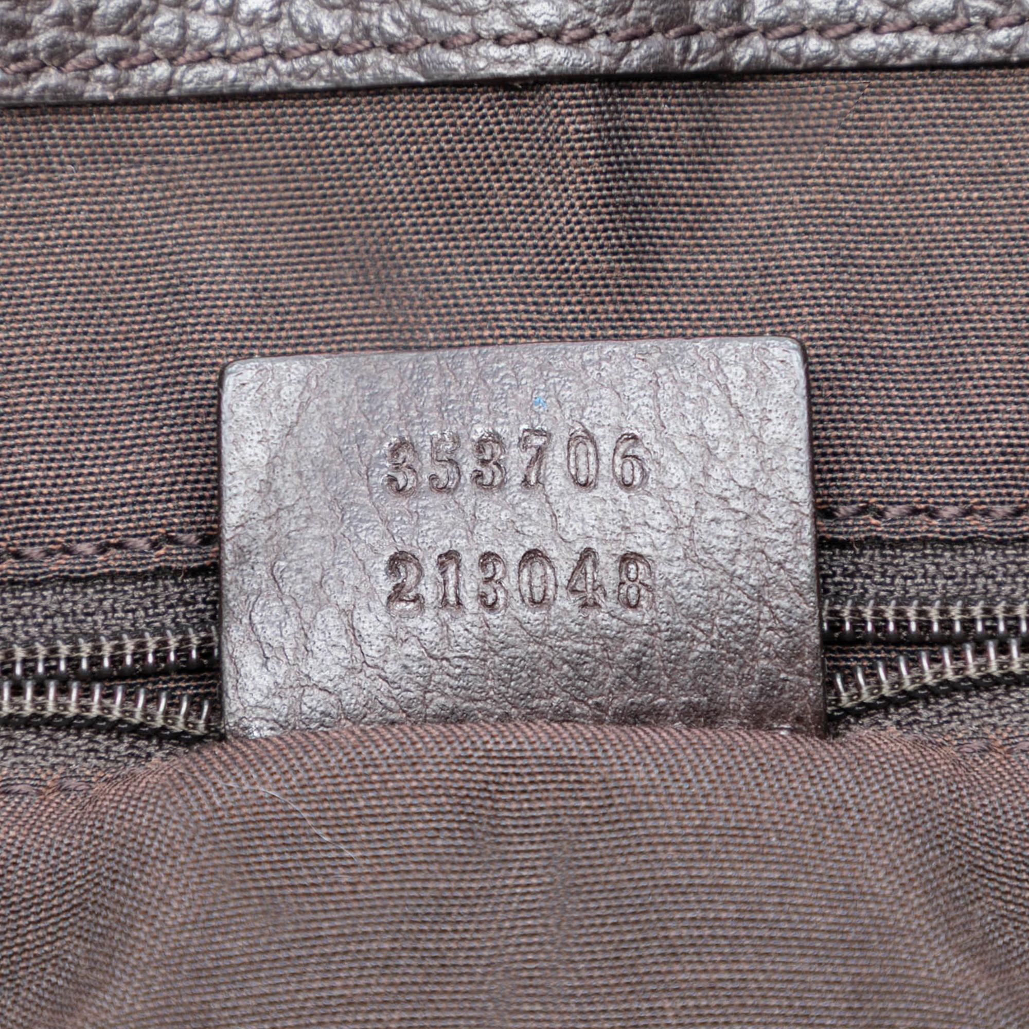 Gucci GG Crystal Vertical Charm Tote