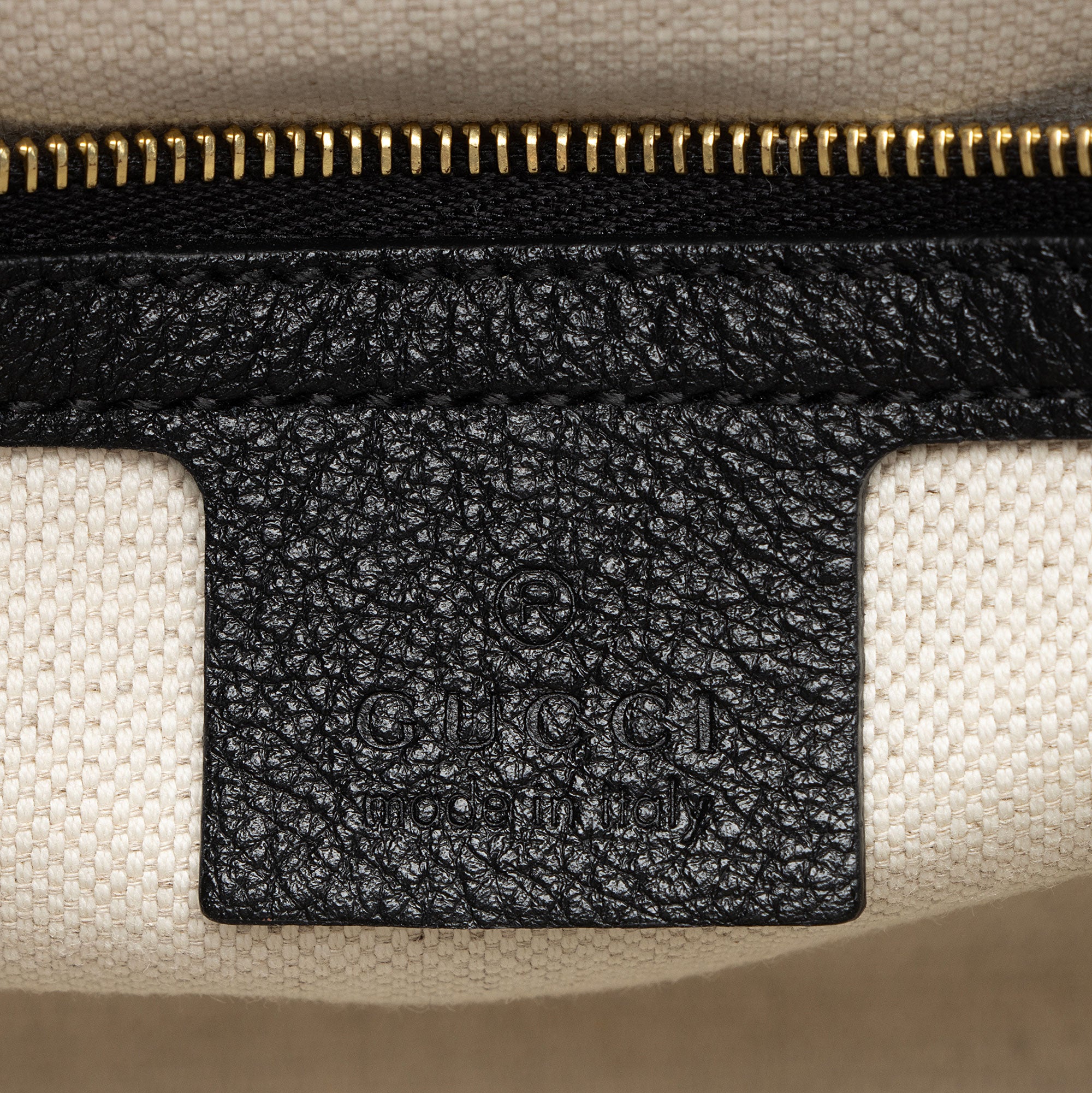 Gucci GG Debossed Leather Wonka Chain Shoulder Bag