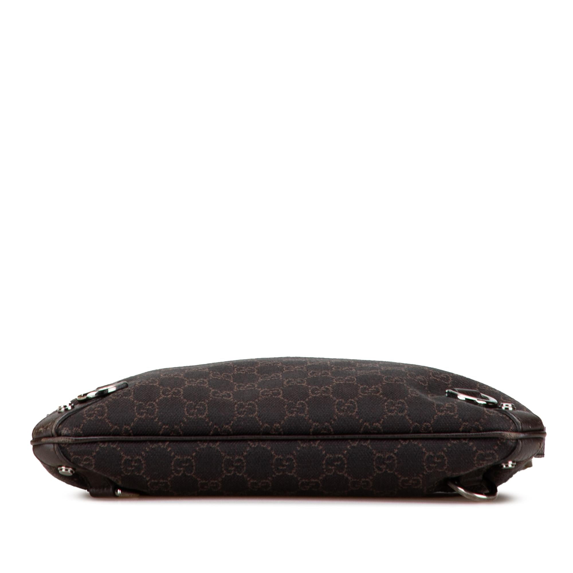 Gucci GG Denim Abbey D Ring Crossbody