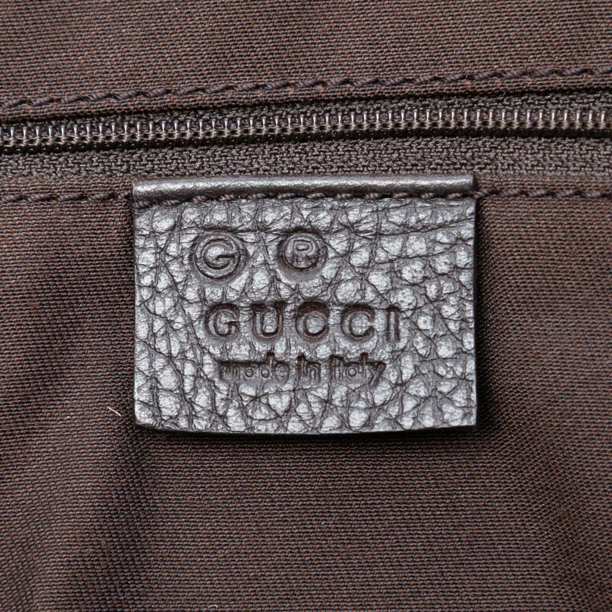 Gucci GG Denim Abbey D Ring Tote