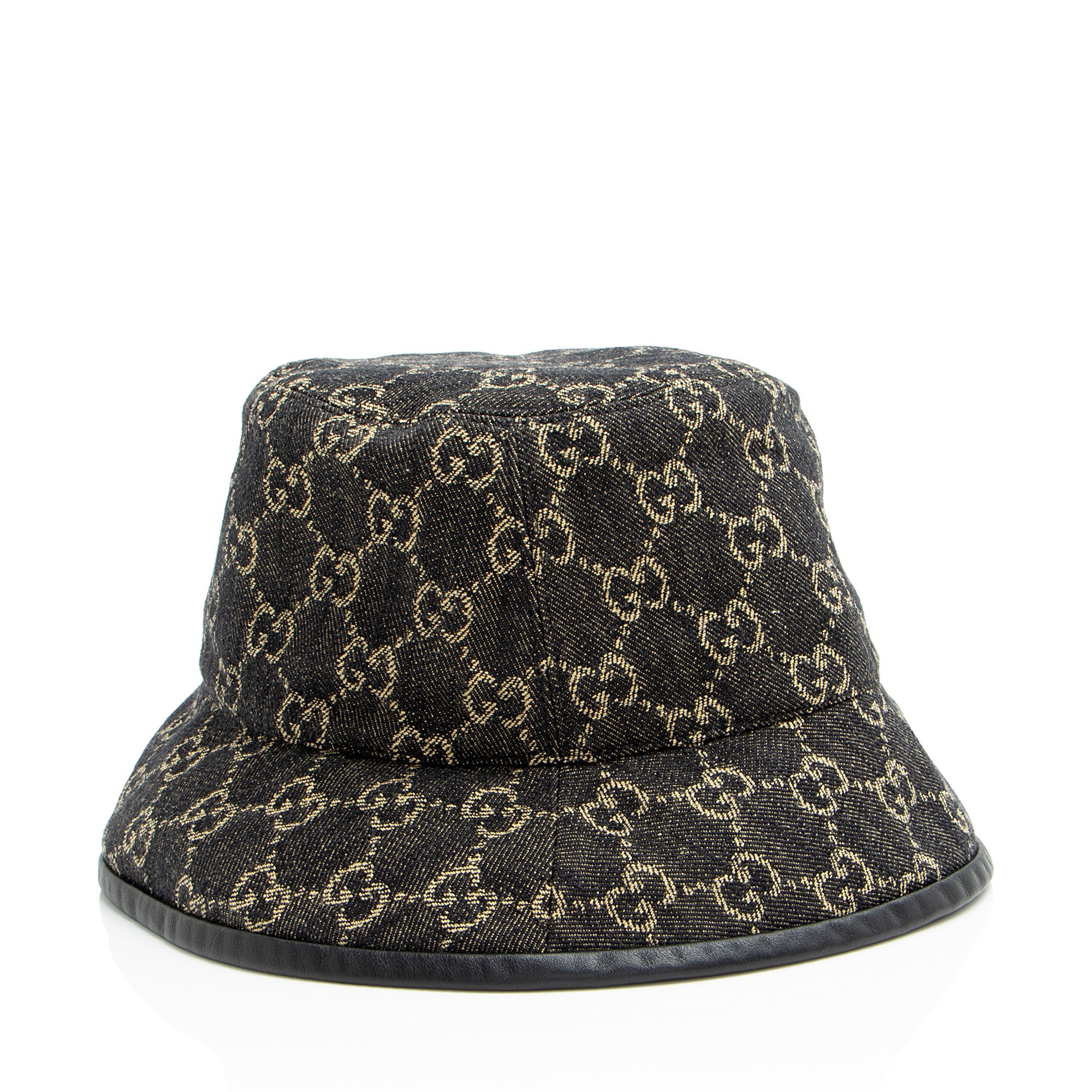 Gucci GG Denim Bucket Hat - Size M