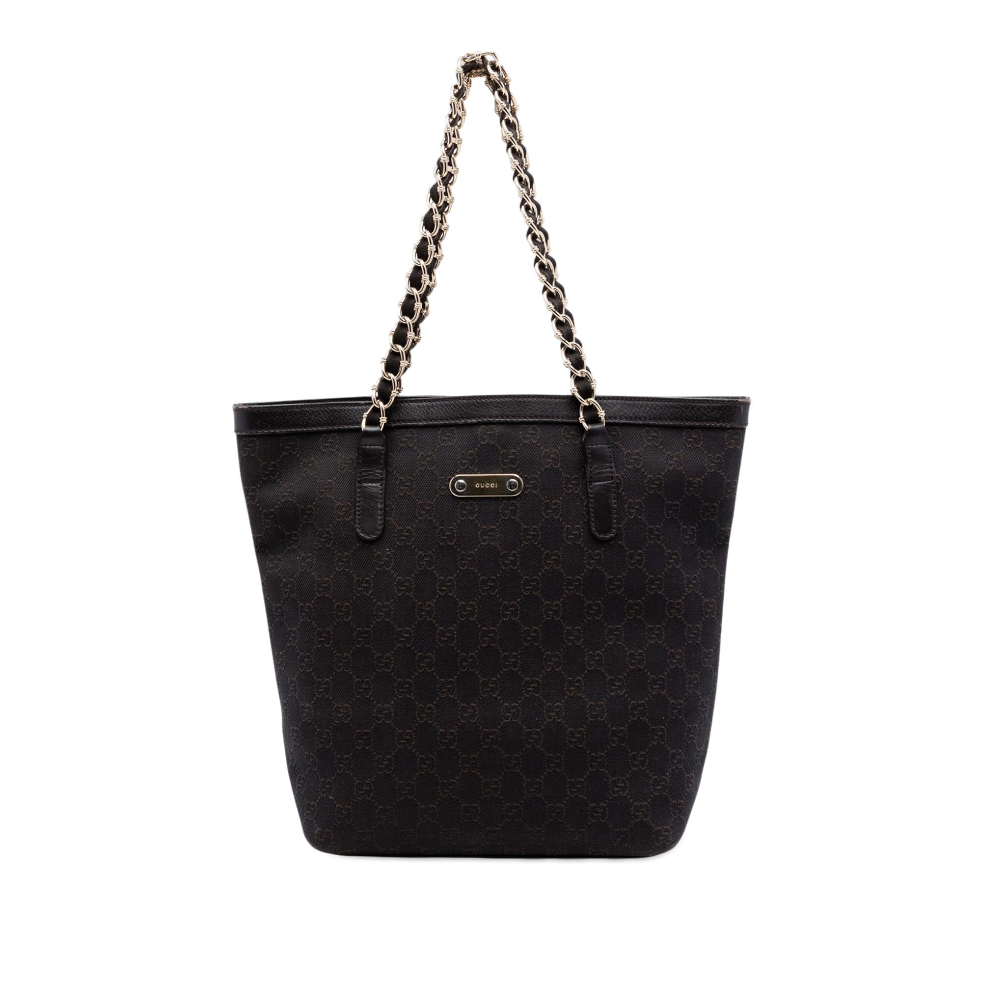 Gucci GG Denim Capri Tote