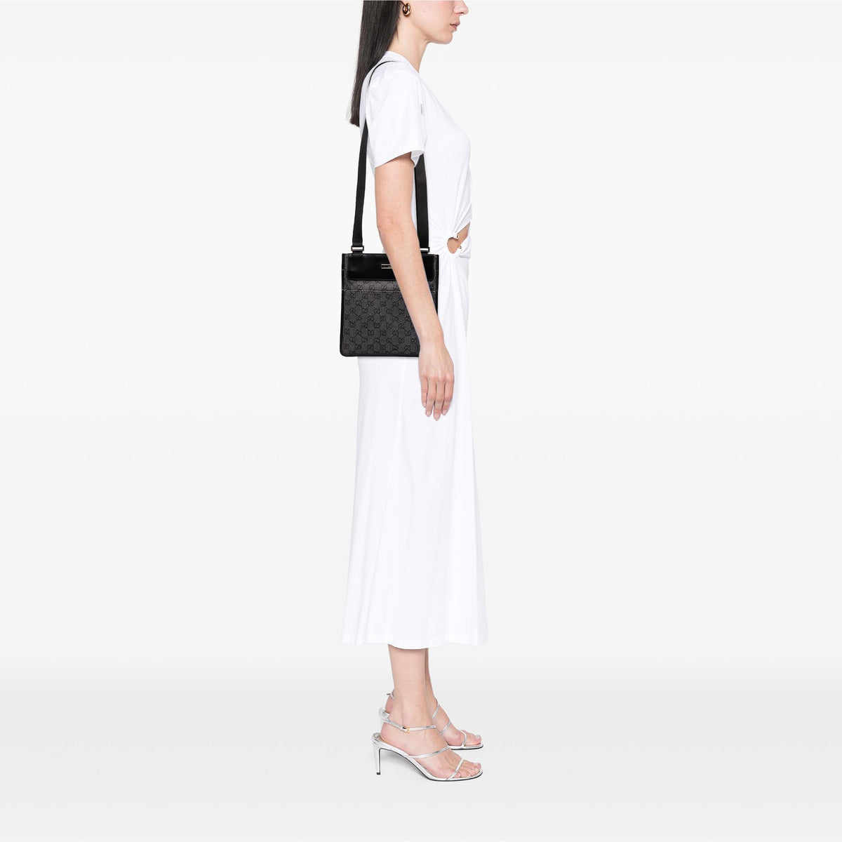 Gucci GG Denim Crossbody
